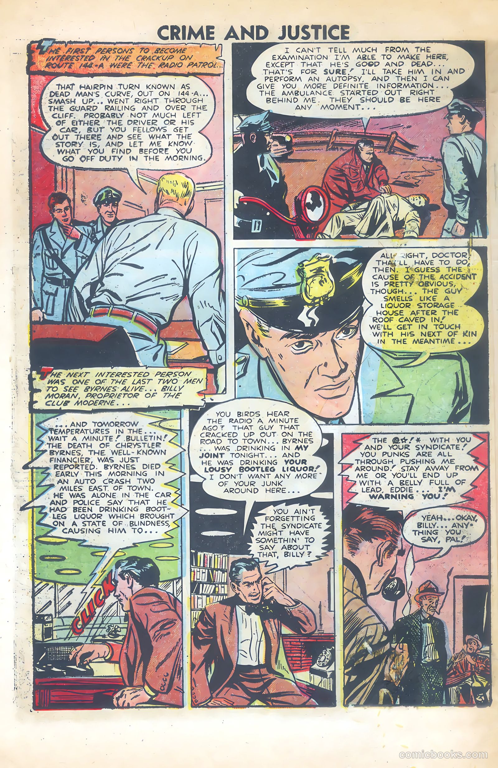 Crime and Justice #11 (1953) — page 30 of 36