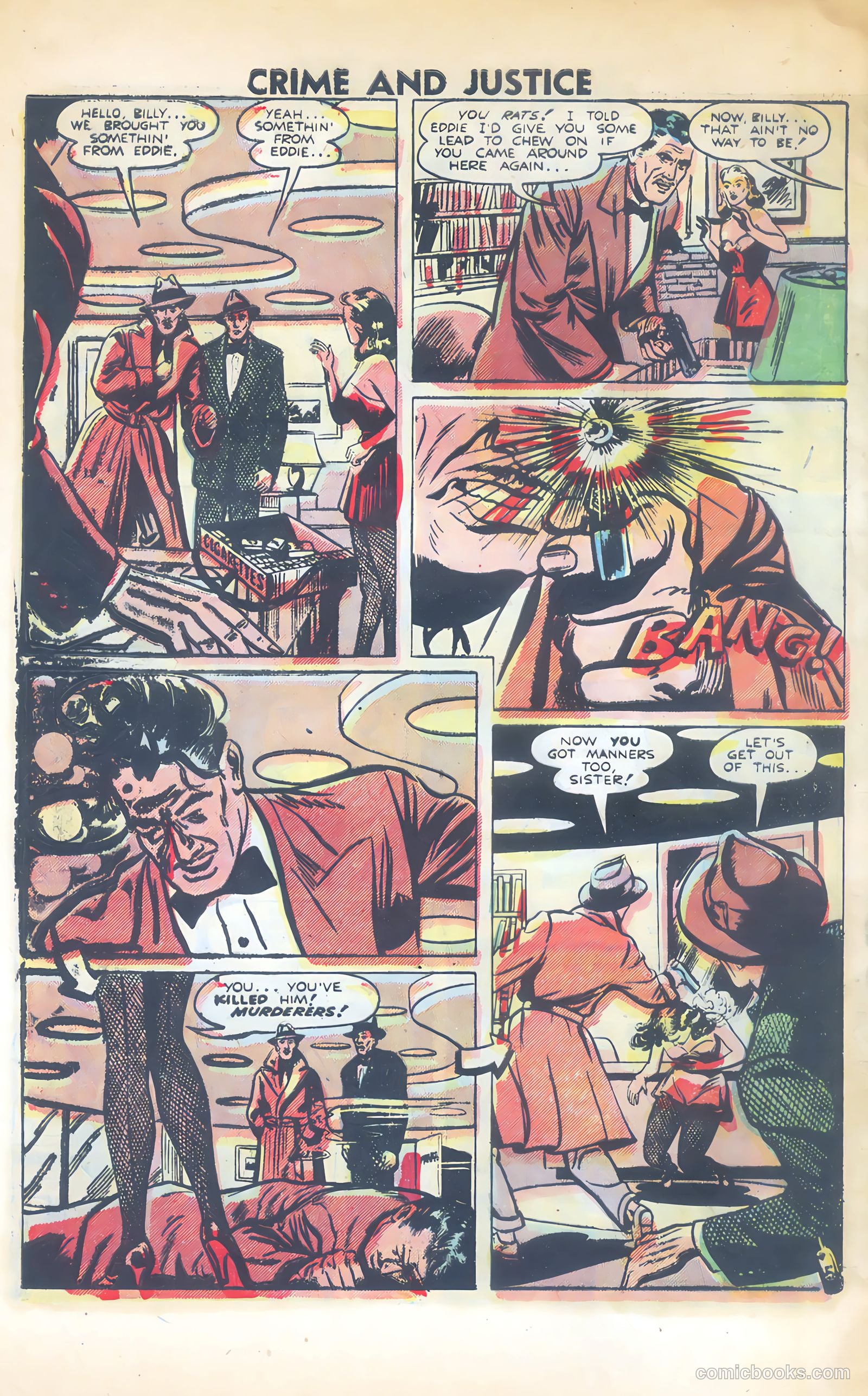 Crime and Justice #11 (1953) — page 32 of 36
