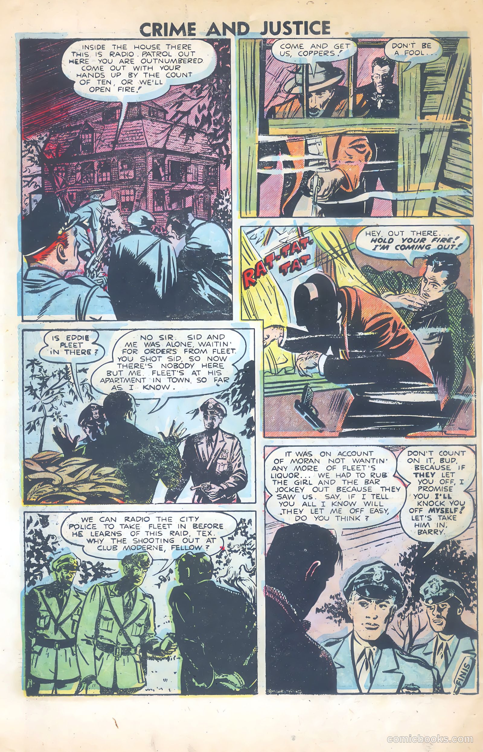 Crime and Justice #11 (1953) — page 34 of 36