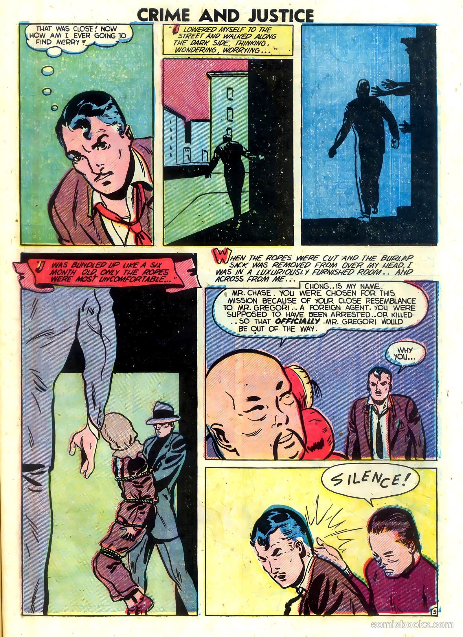 Crime and Justice #12 (1953) — page 8 of 37