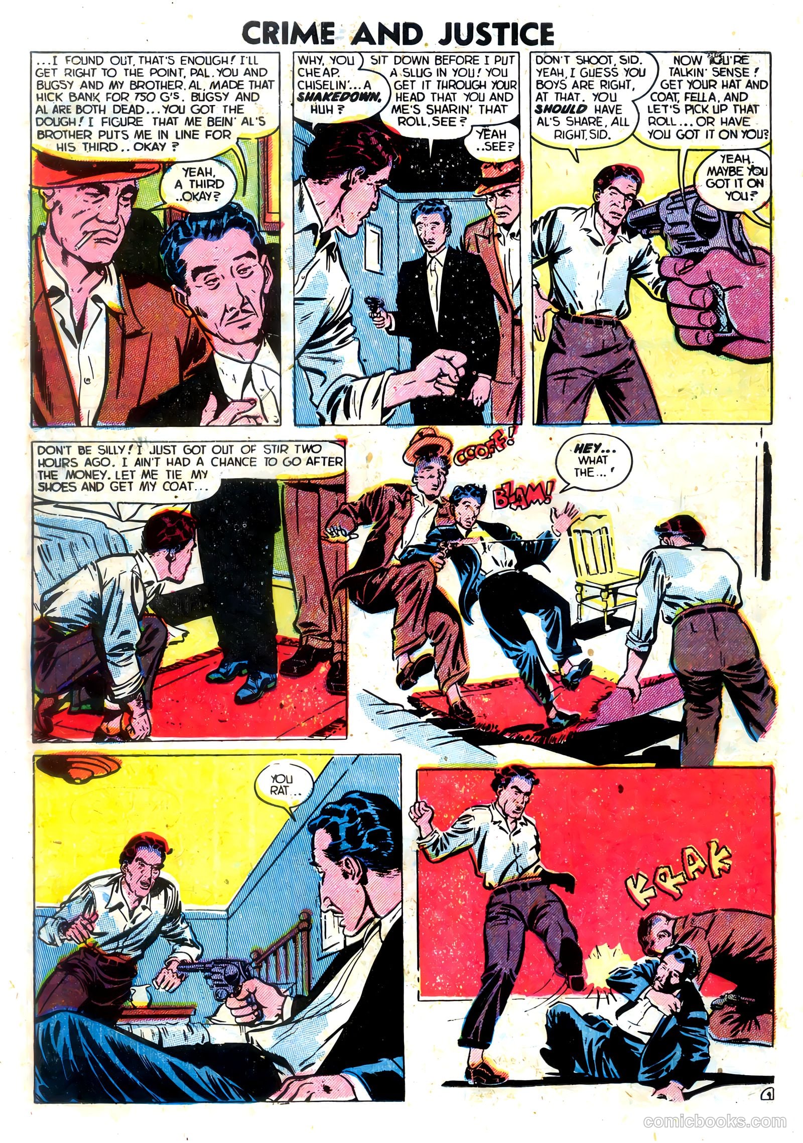 Crime and Justice #12 (1953) — page 15 of 37
