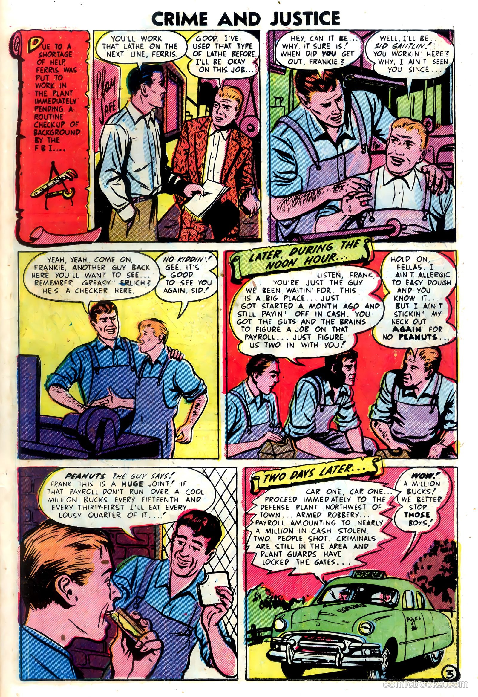 Crime and Justice #12 (1953) — page 22 of 37