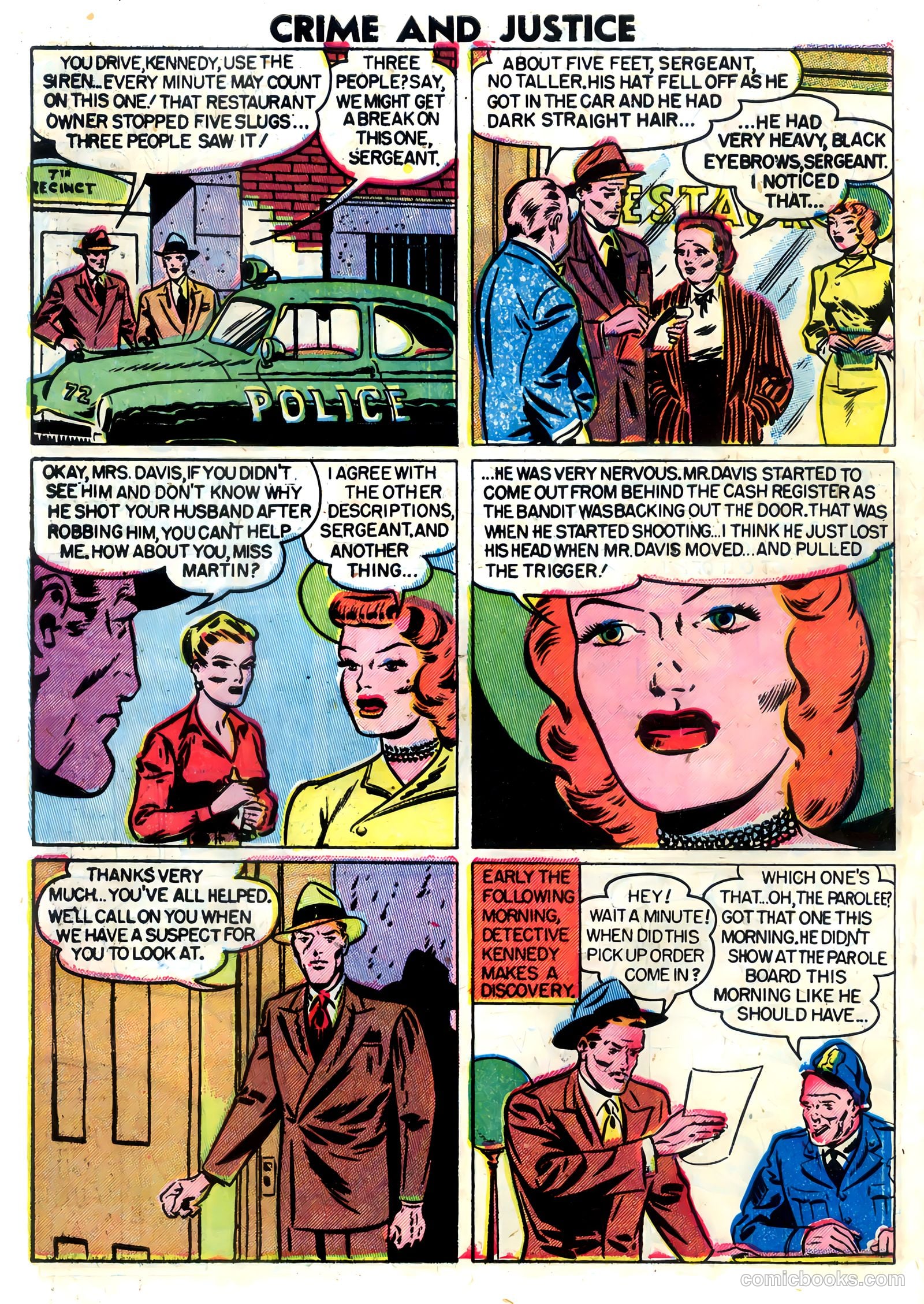 Crime and Justice #12 (1953) — page 29 of 37