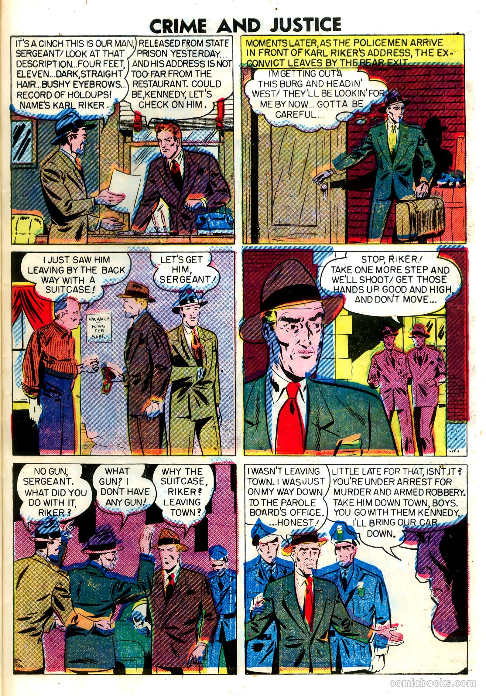 Crime and Justice #12 (1953) — page 30 of 37