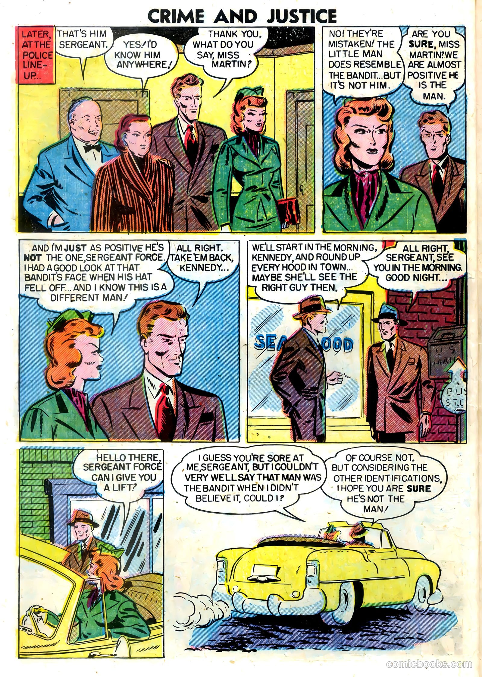 Crime and Justice #12 (1953) — page 31 of 37