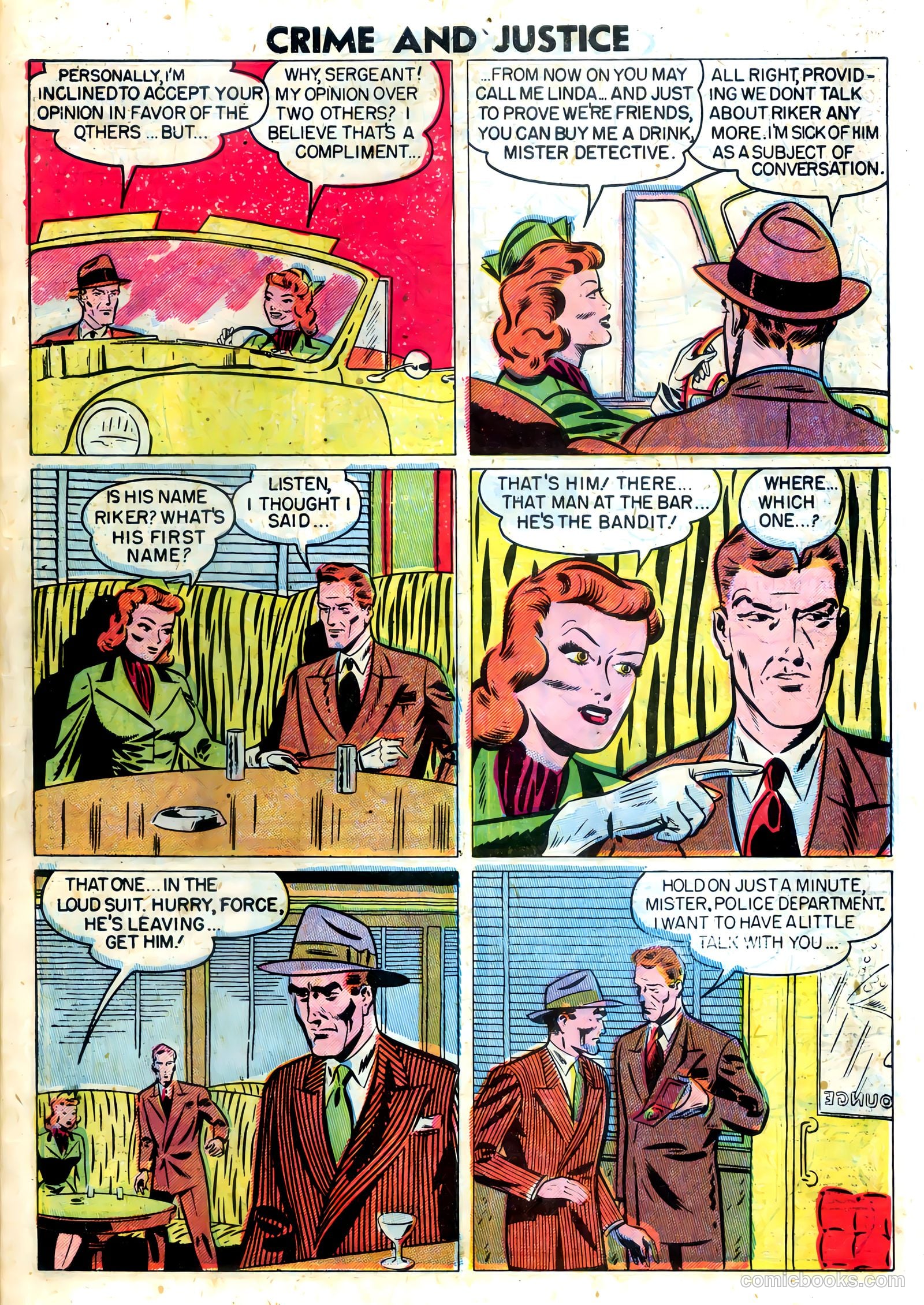 Crime and Justice #12 (1953) — page 32 of 37