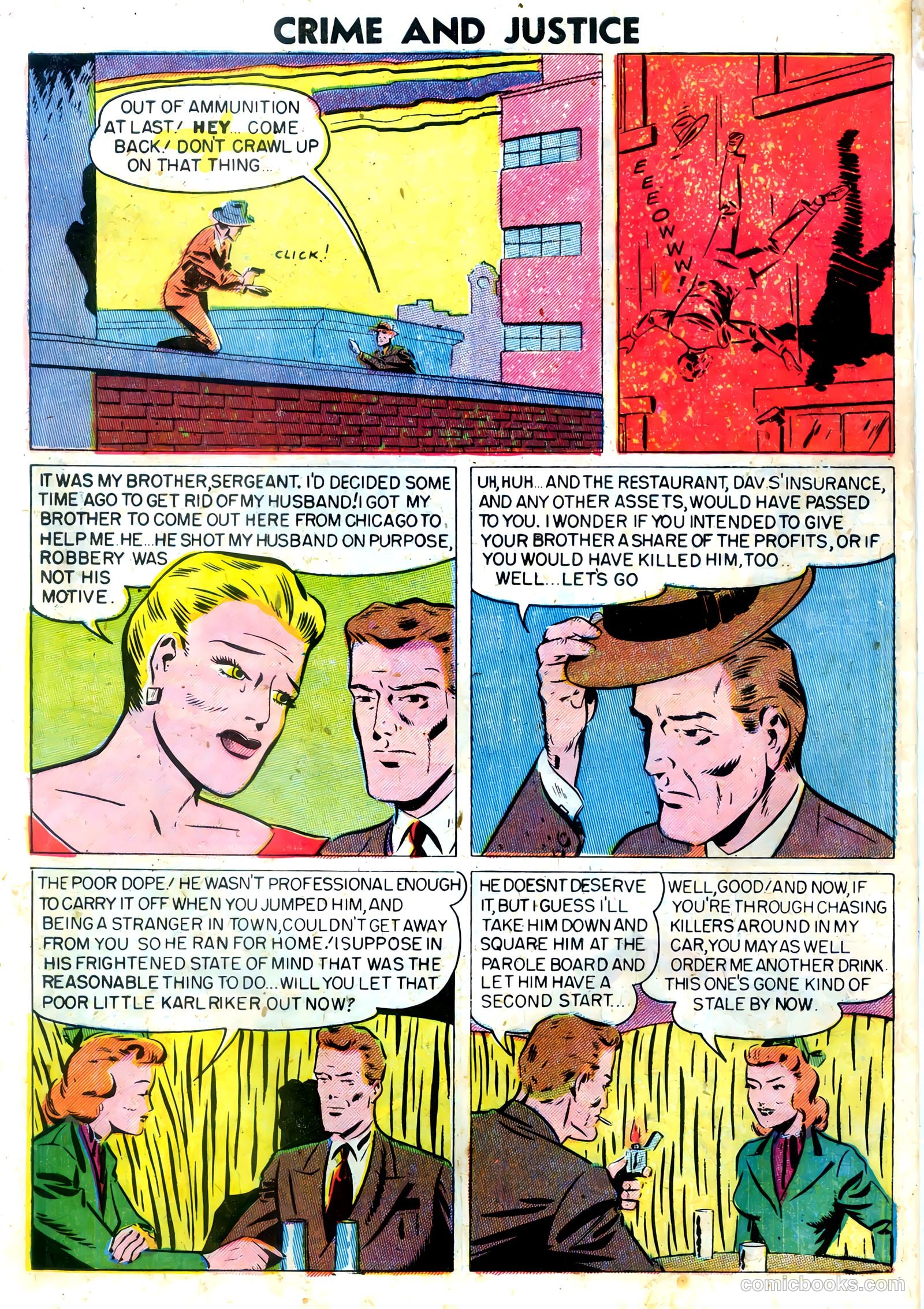 Crime and Justice #12 (1953) — page 35 of 37