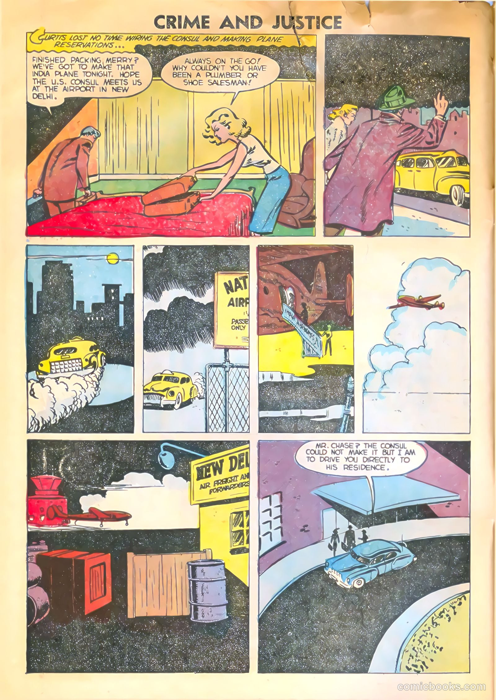 Crime and Justice #13 (1953) — page 6 of 36