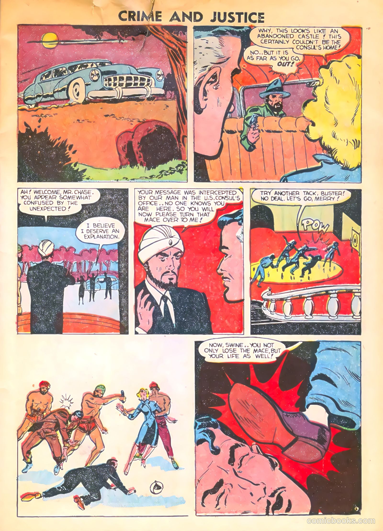 Crime and Justice #13 (1953) — page 7 of 36