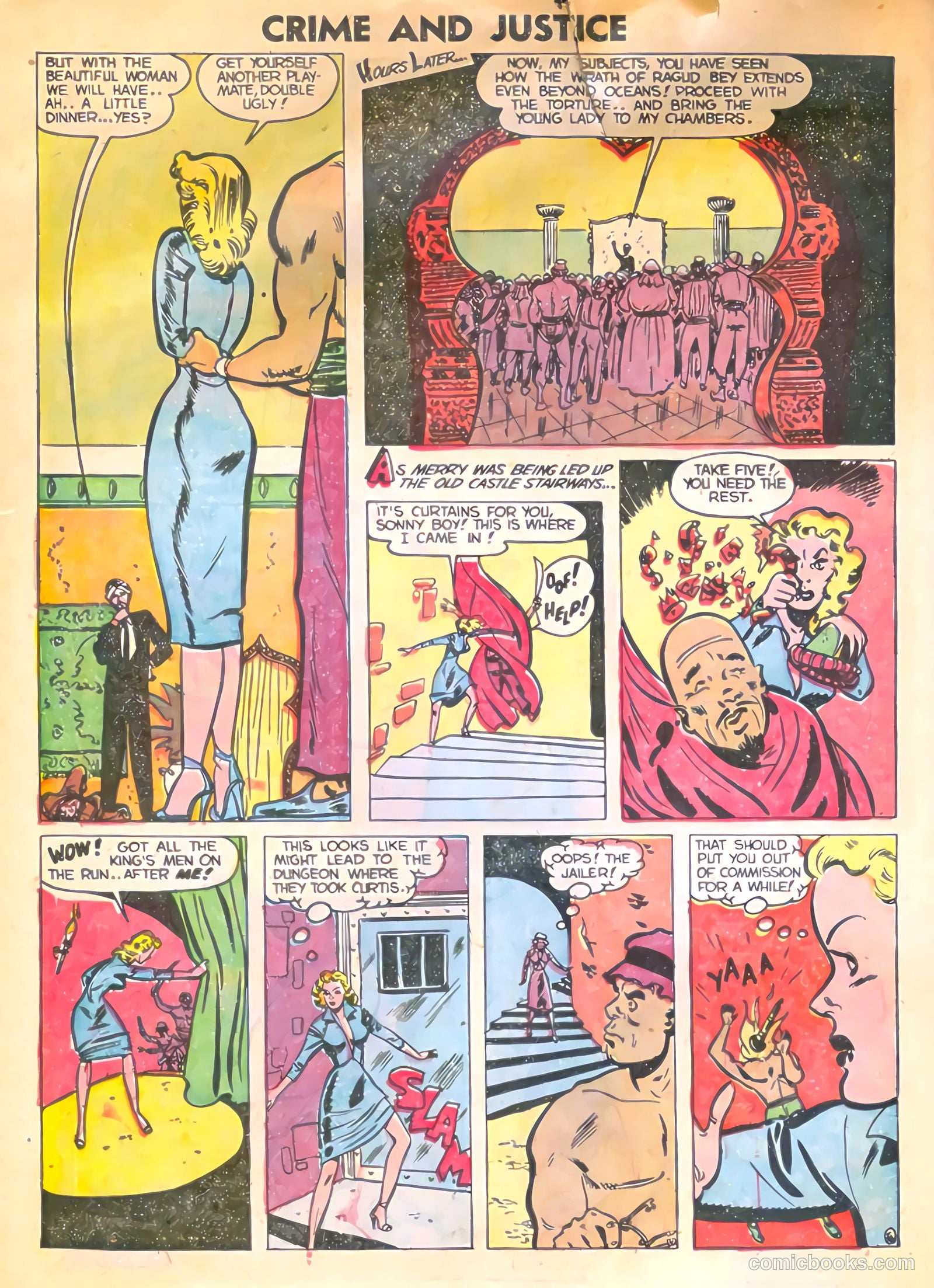 Crime and Justice #13 (1953) — page 8 of 36