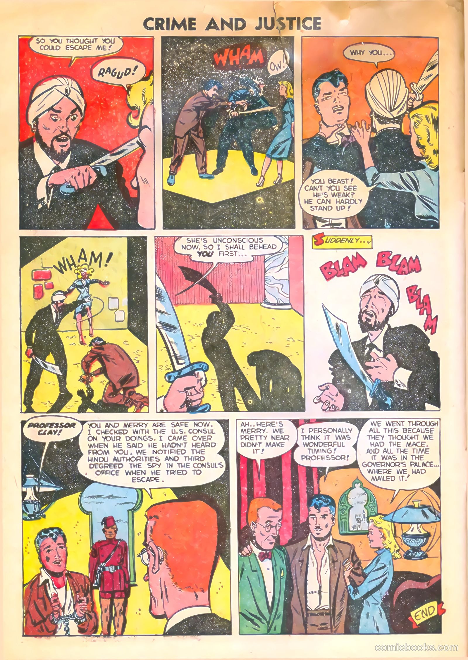 Crime and Justice #13 (1953) — page 10 of 36