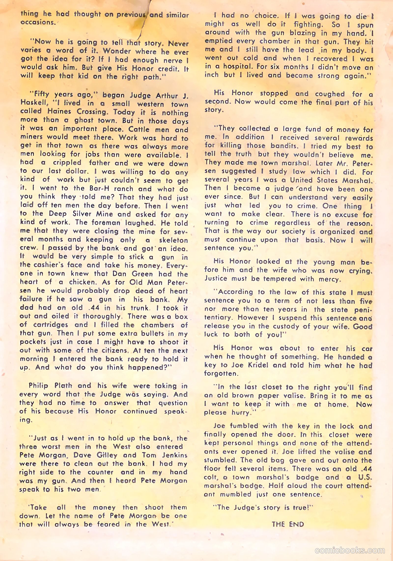 Crime and Justice #13 (1953) — page 19 of 36