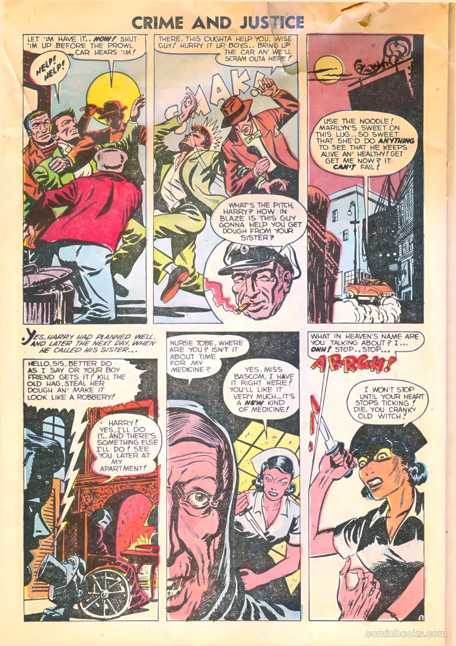 Crime and Justice #13 (1953) — page 22 of 36