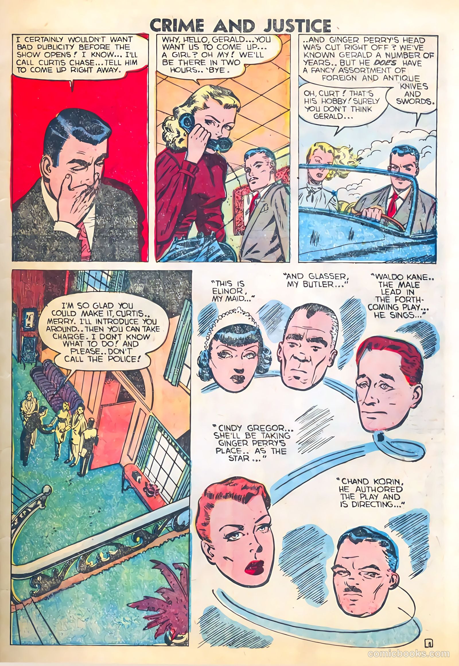 Crime and Justice #14 (1953) — page 5 of 36