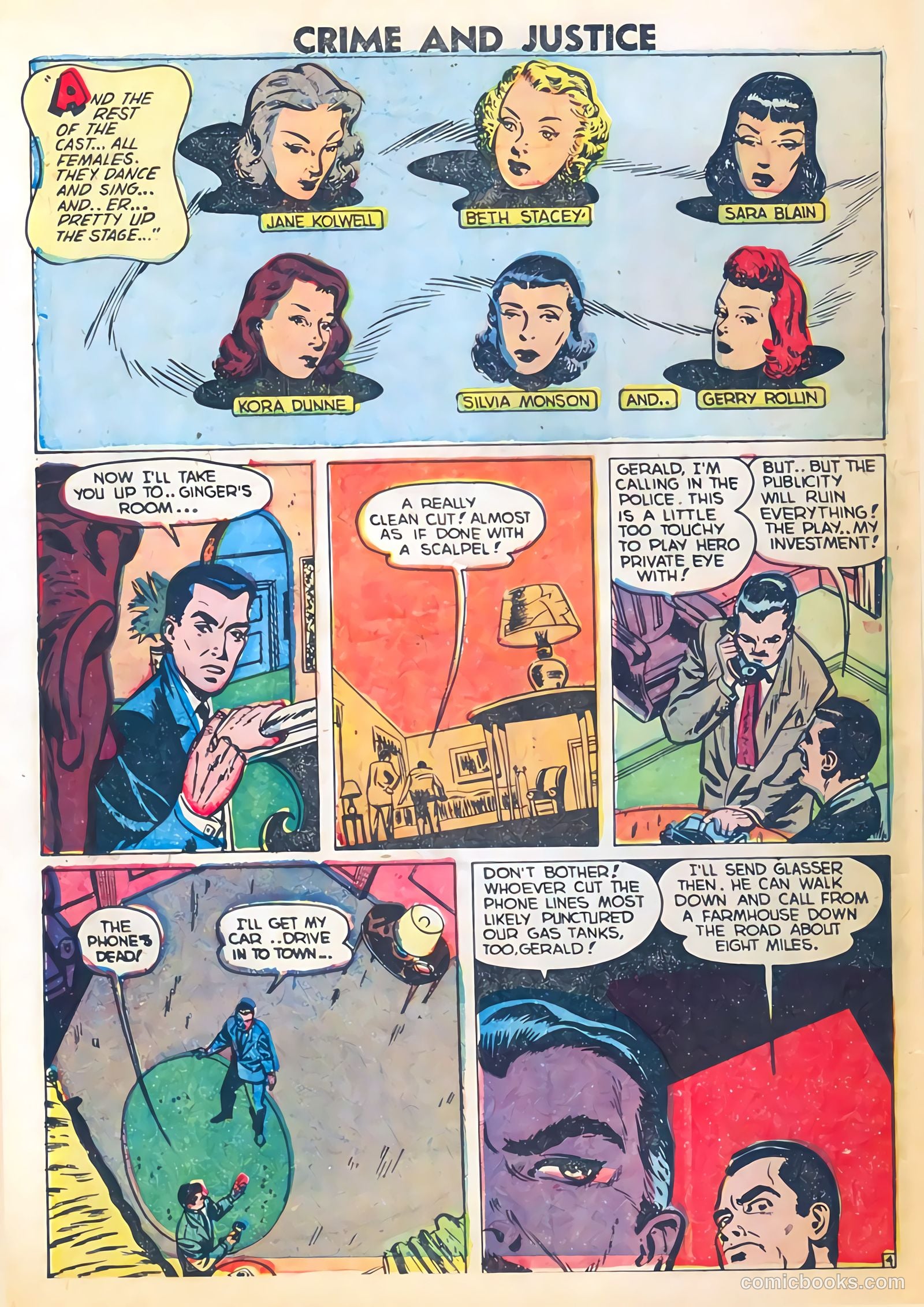 Crime and Justice #14 (1953) — page 6 of 36