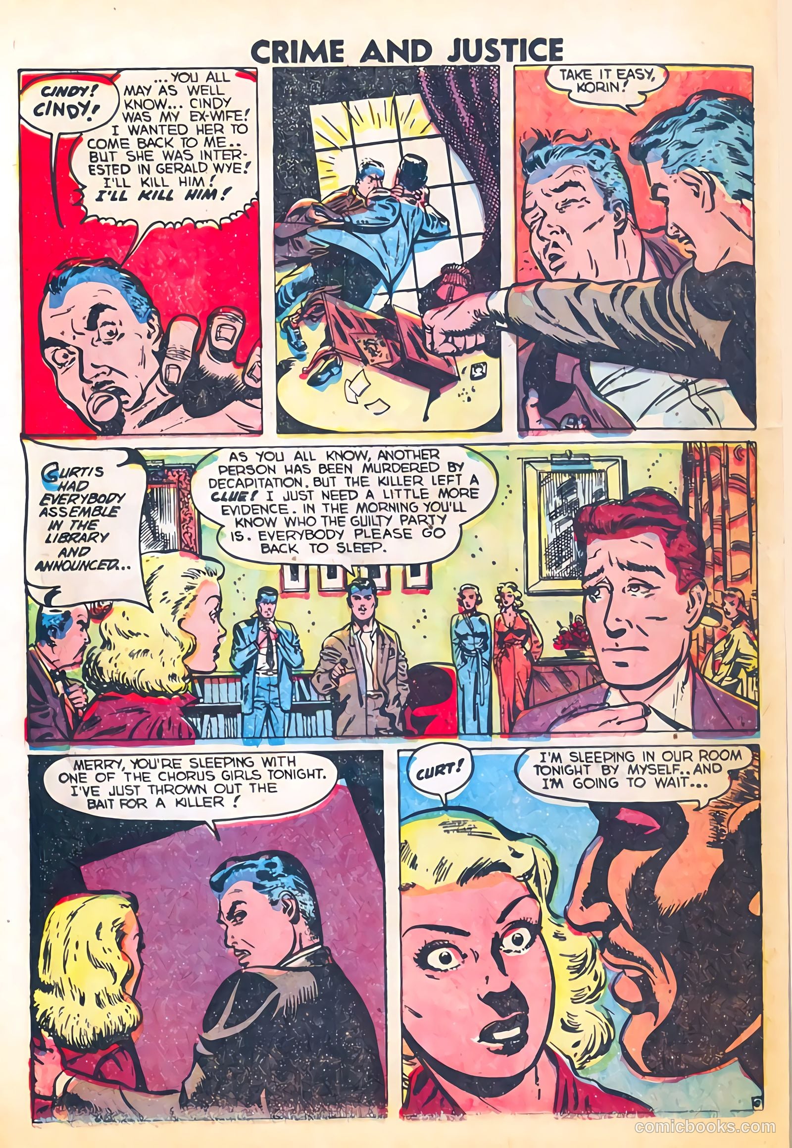 Crime and Justice #14 (1953) — page 8 of 36