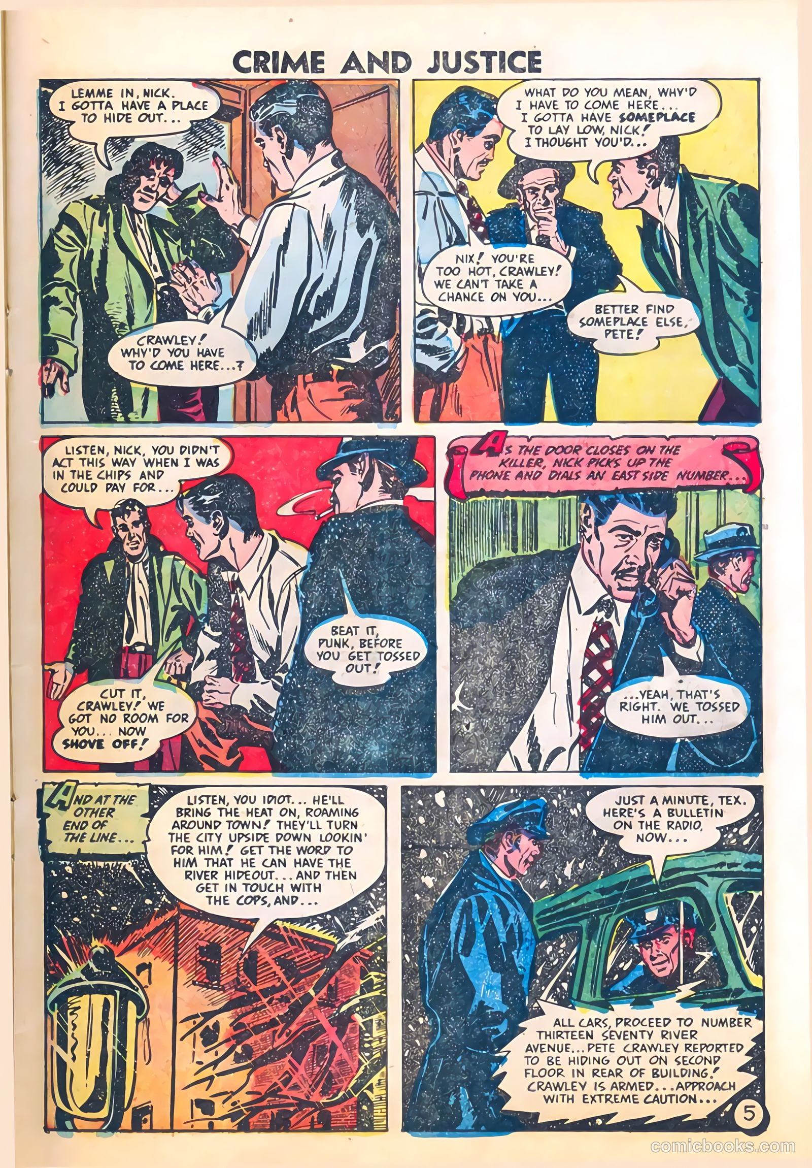 Crime and Justice #14 (1953) — page 15 of 36