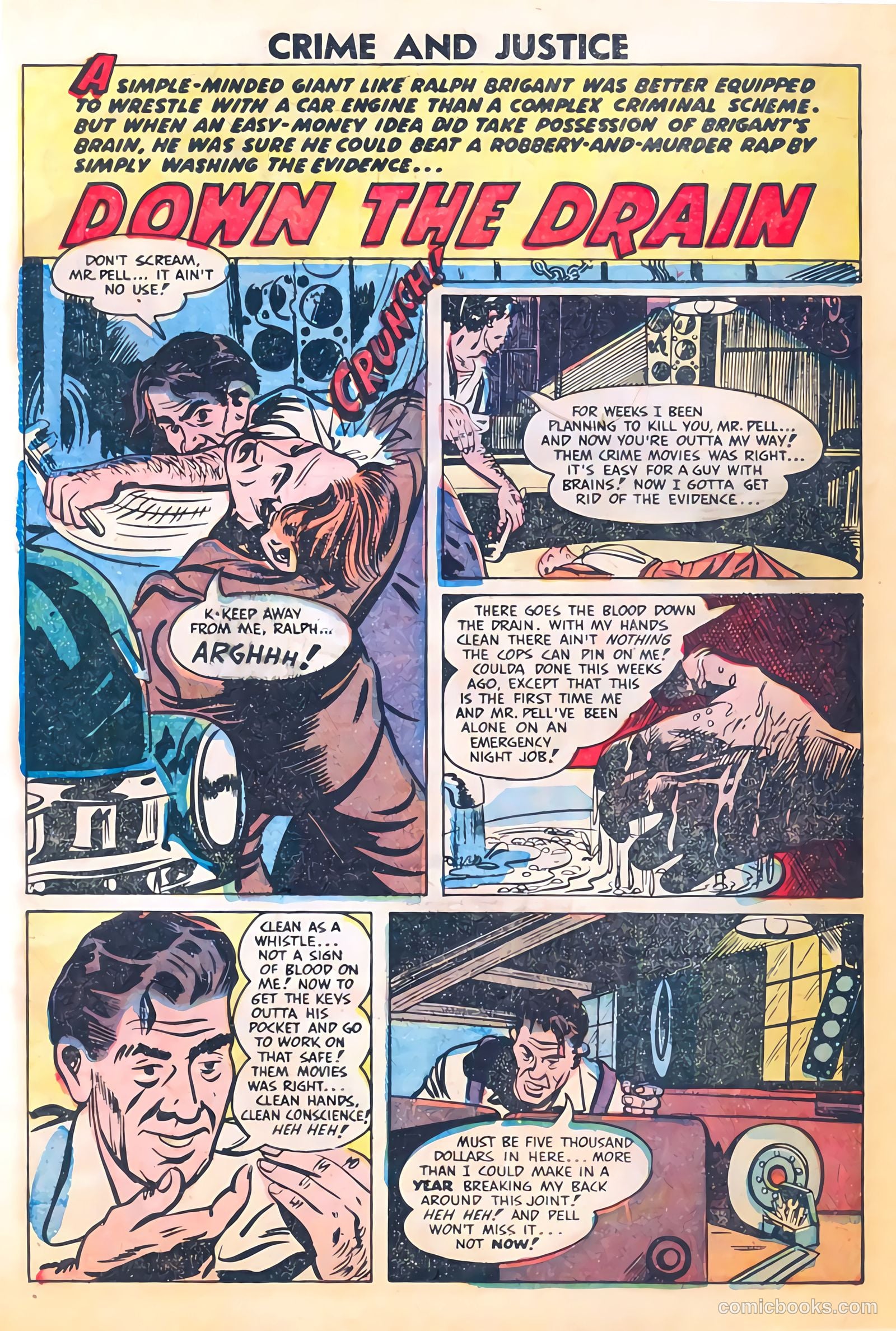 Crime and Justice #14 (1953) — page 22 of 36