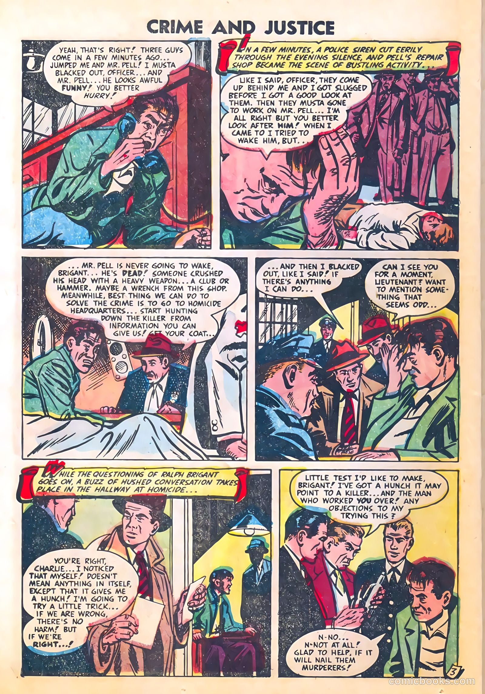 Crime and Justice #14 (1953) — page 24 of 36