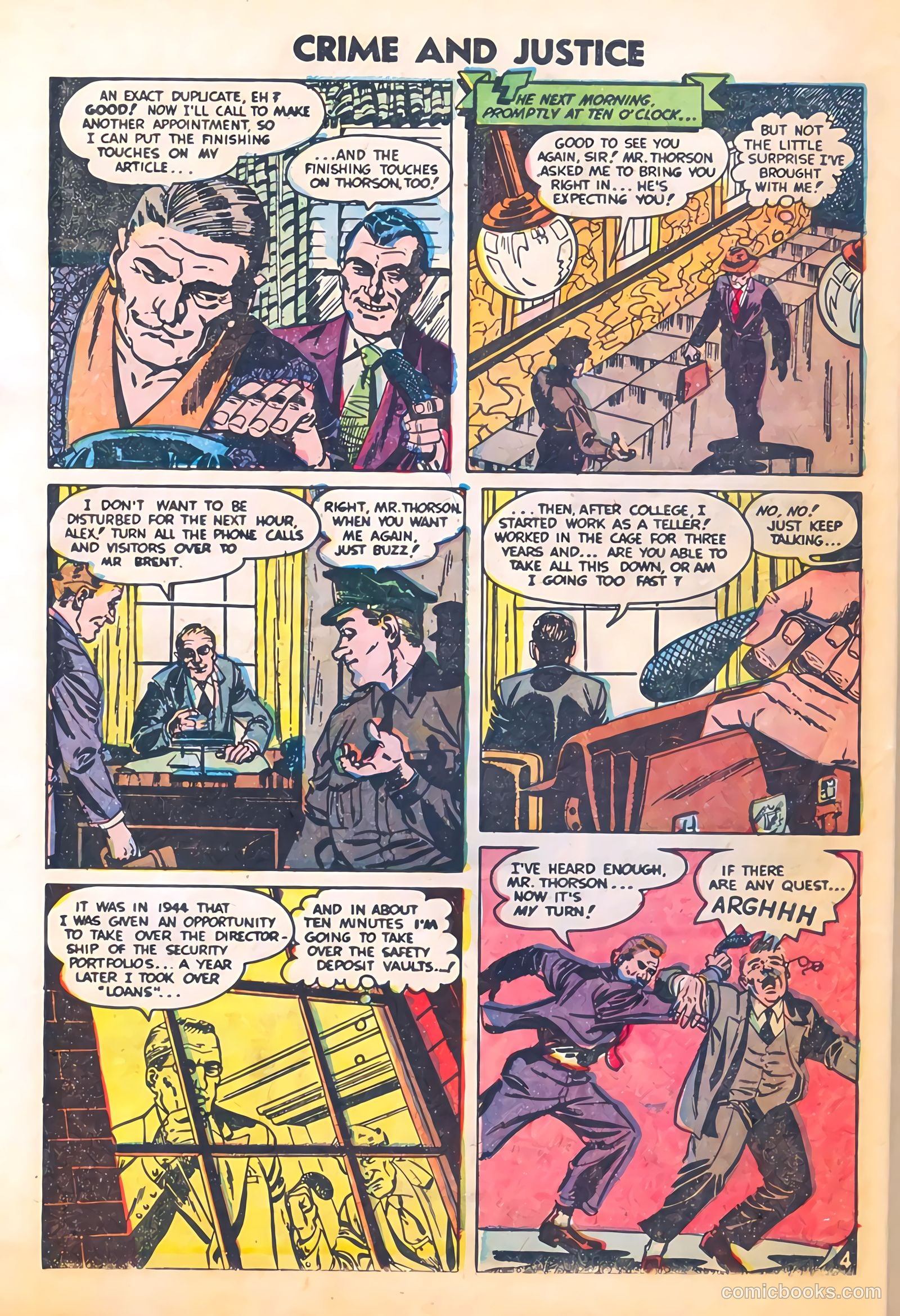 Crime and Justice #14 (1953) — page 30 of 36