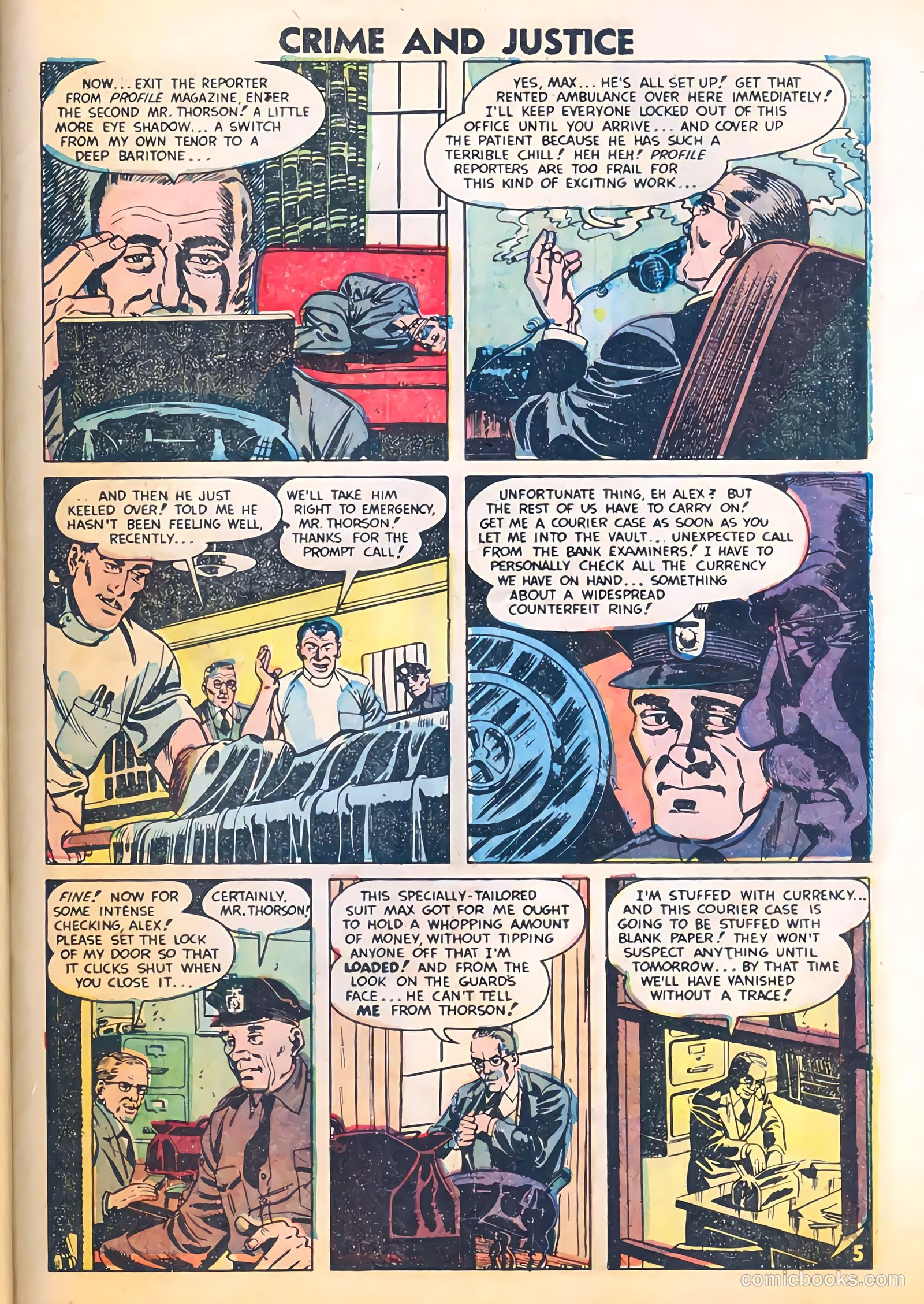 Crime and Justice #14 (1953) — page 31 of 36