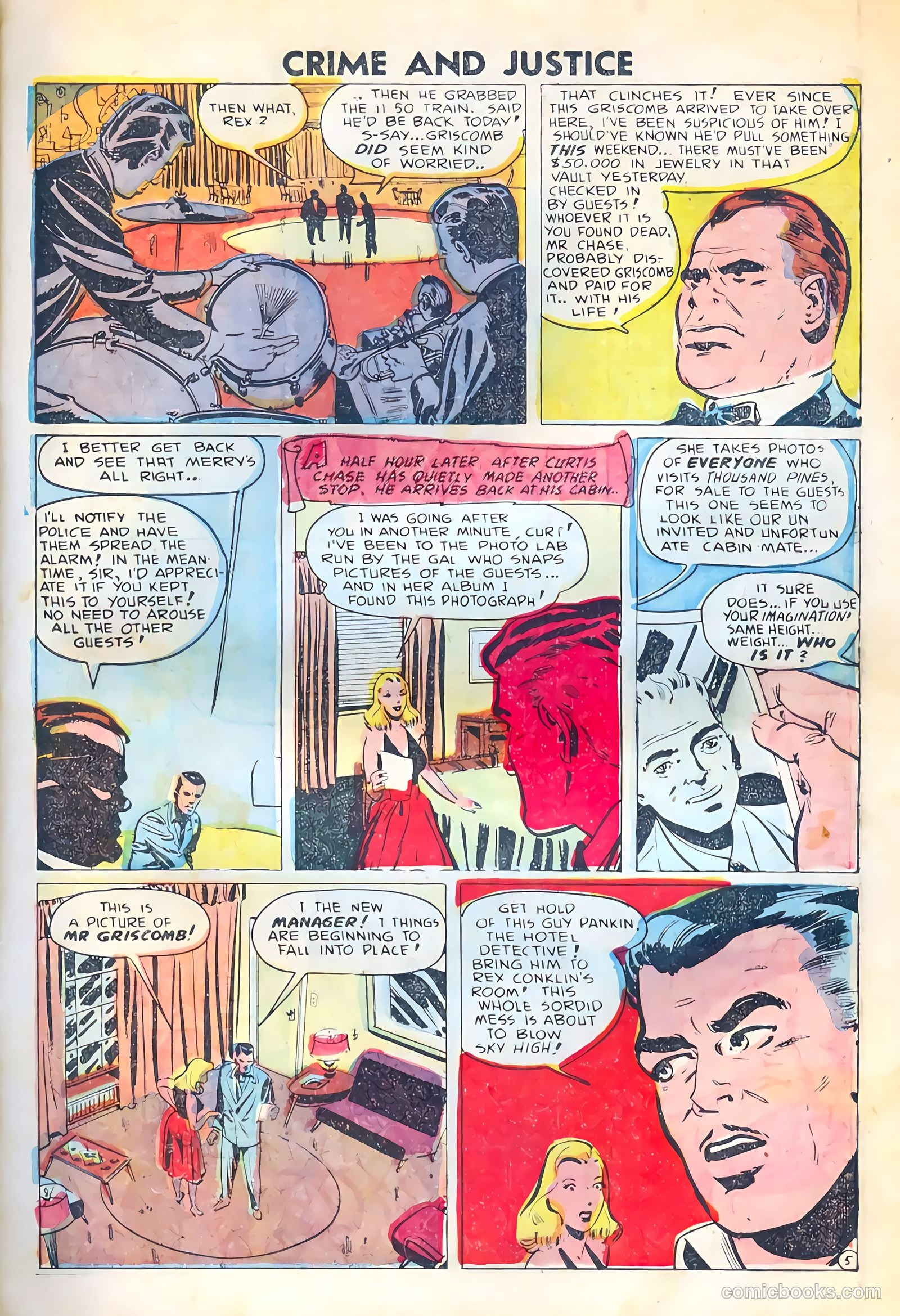 Crime and Justice #15 (1953) — page 7 of 36