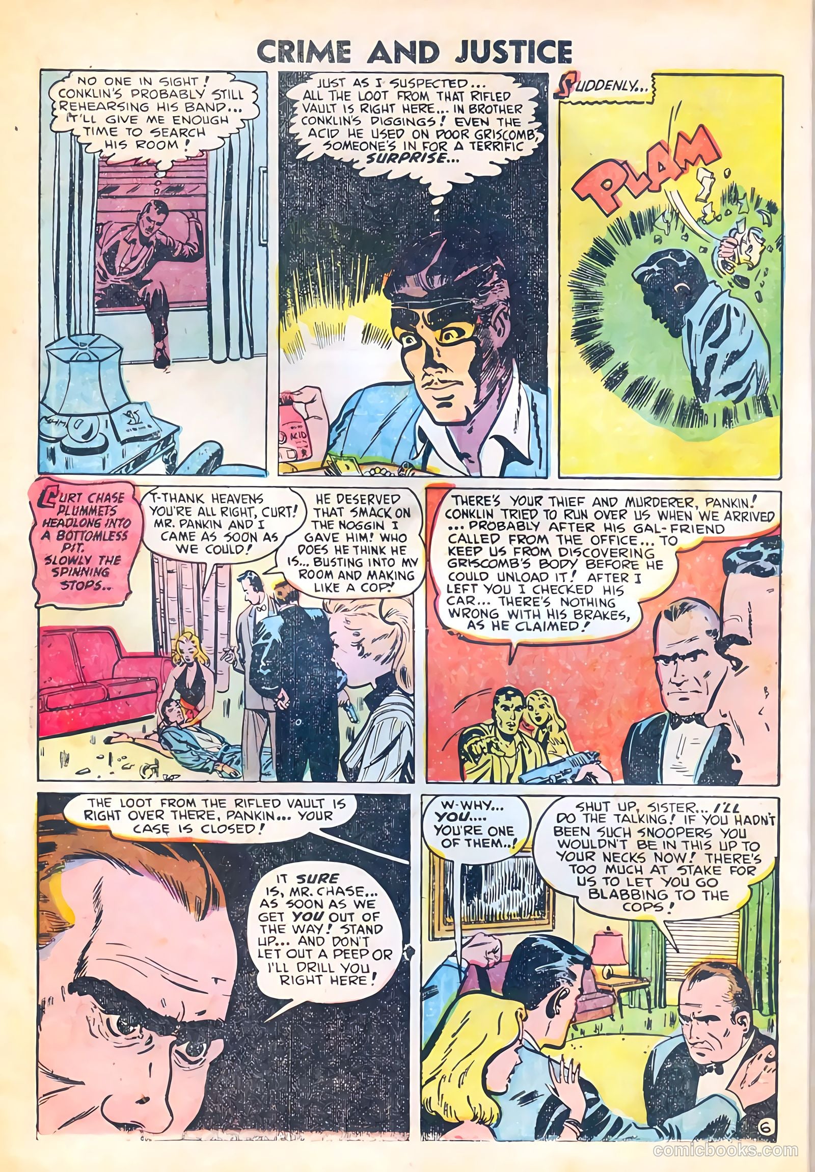 Crime and Justice #15 (1953) — page 8 of 36