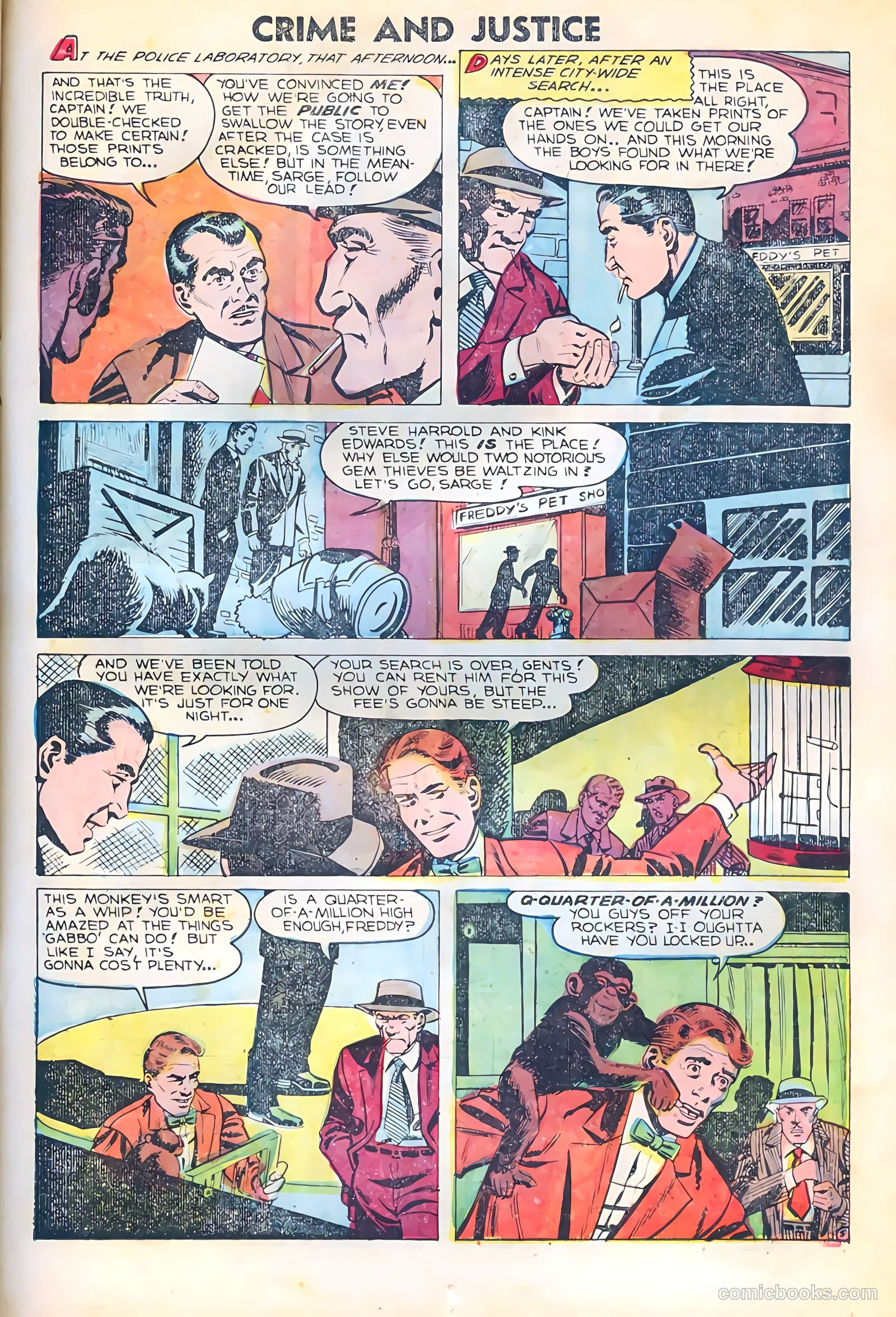 Crime and Justice #15 (1953) — page 15 of 36
