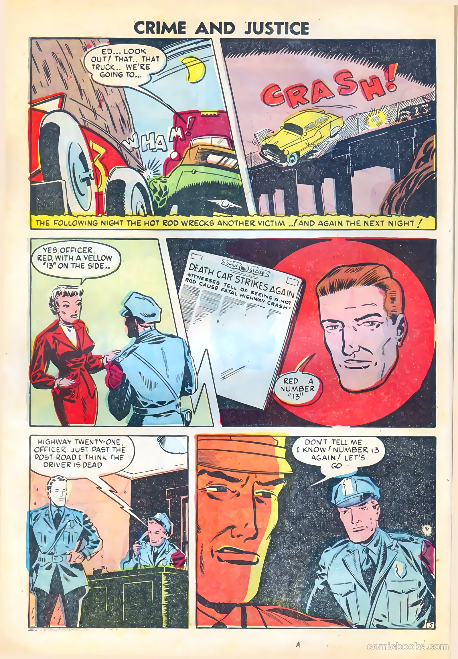 Crime and Justice #15 (1953) — page 30 of 36