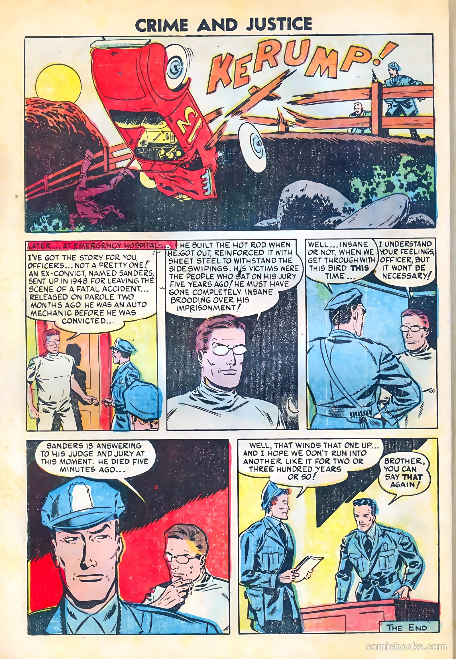 Crime and Justice #15 (1953) — page 32 of 36
