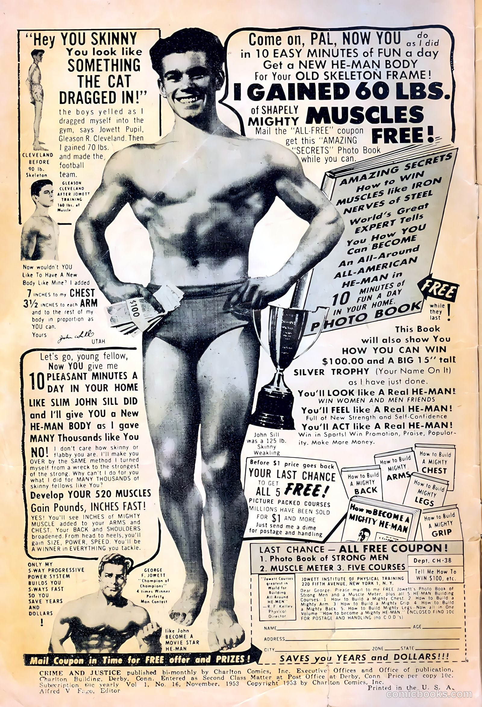 Crime and Justice #16 (1953) — page 2 of 36