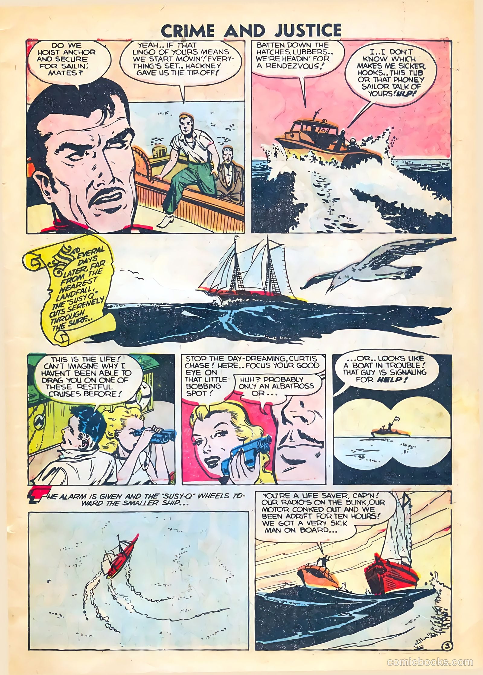 Crime and Justice #16 (1953) — page 5 of 36