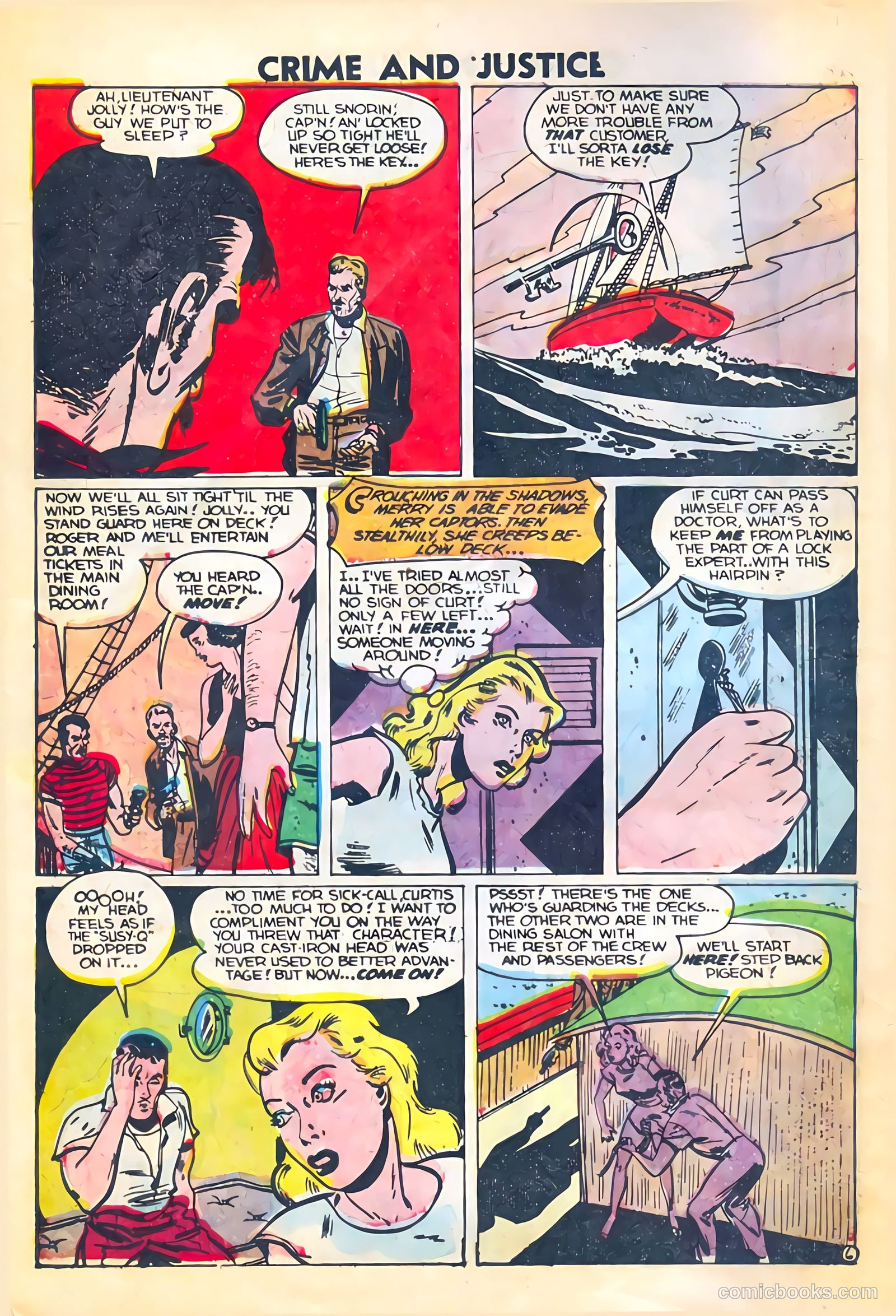 Crime and Justice #16 (1953) — page 8 of 36