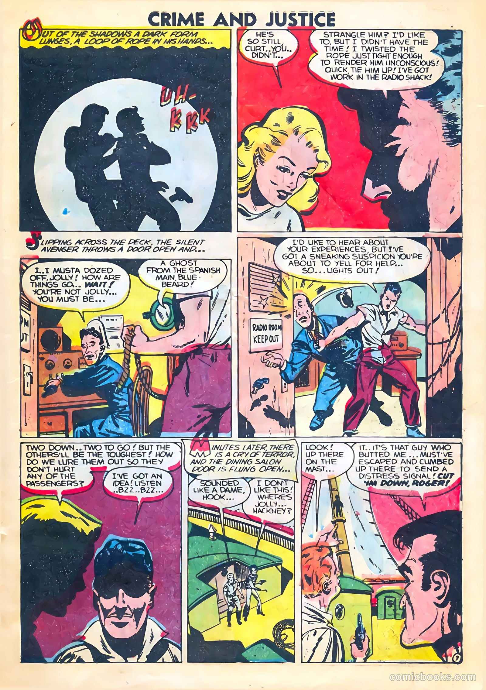 Crime and Justice #16 (1953) — page 9 of 36