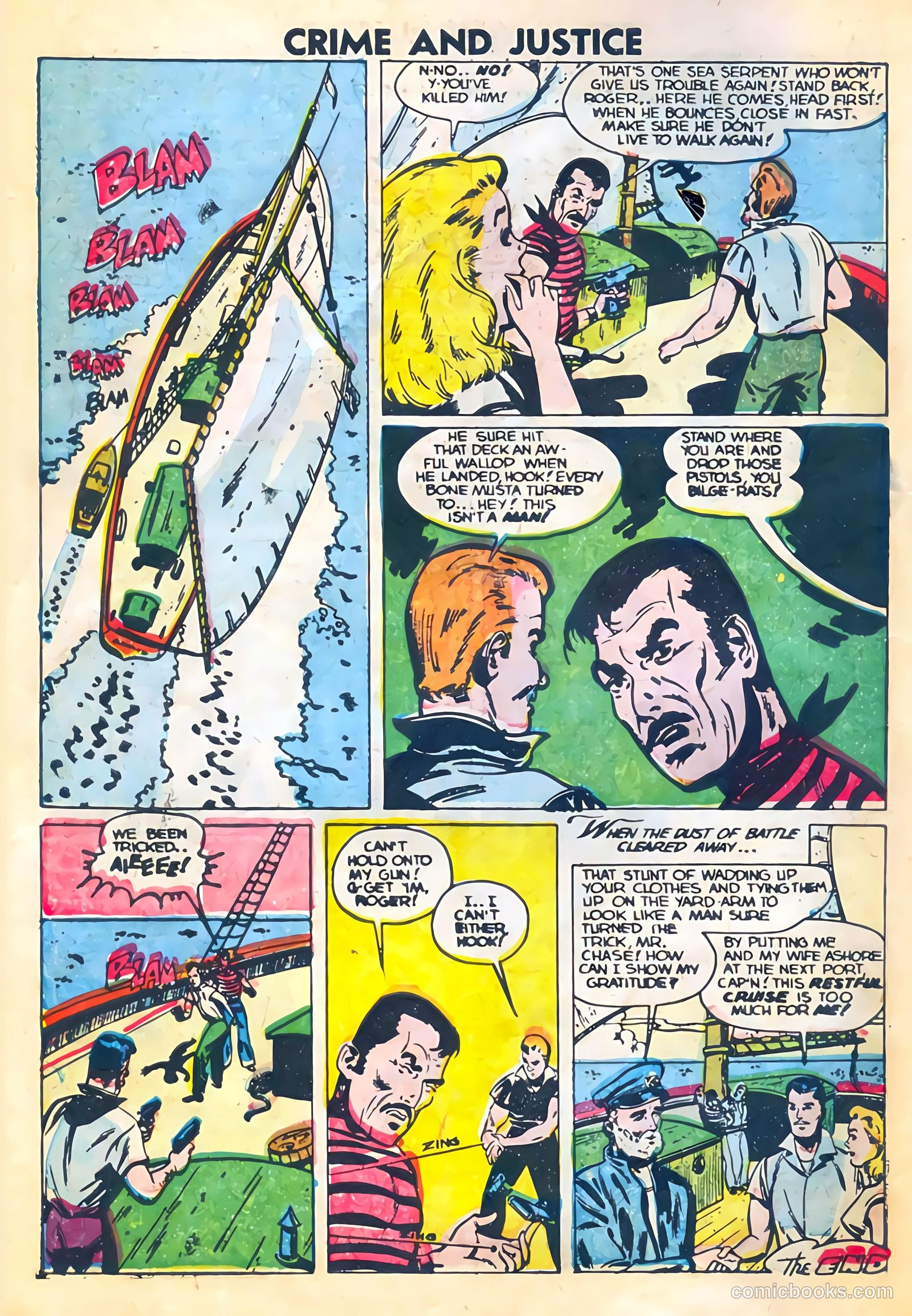 Crime and Justice #16 (1953) — page 10 of 36