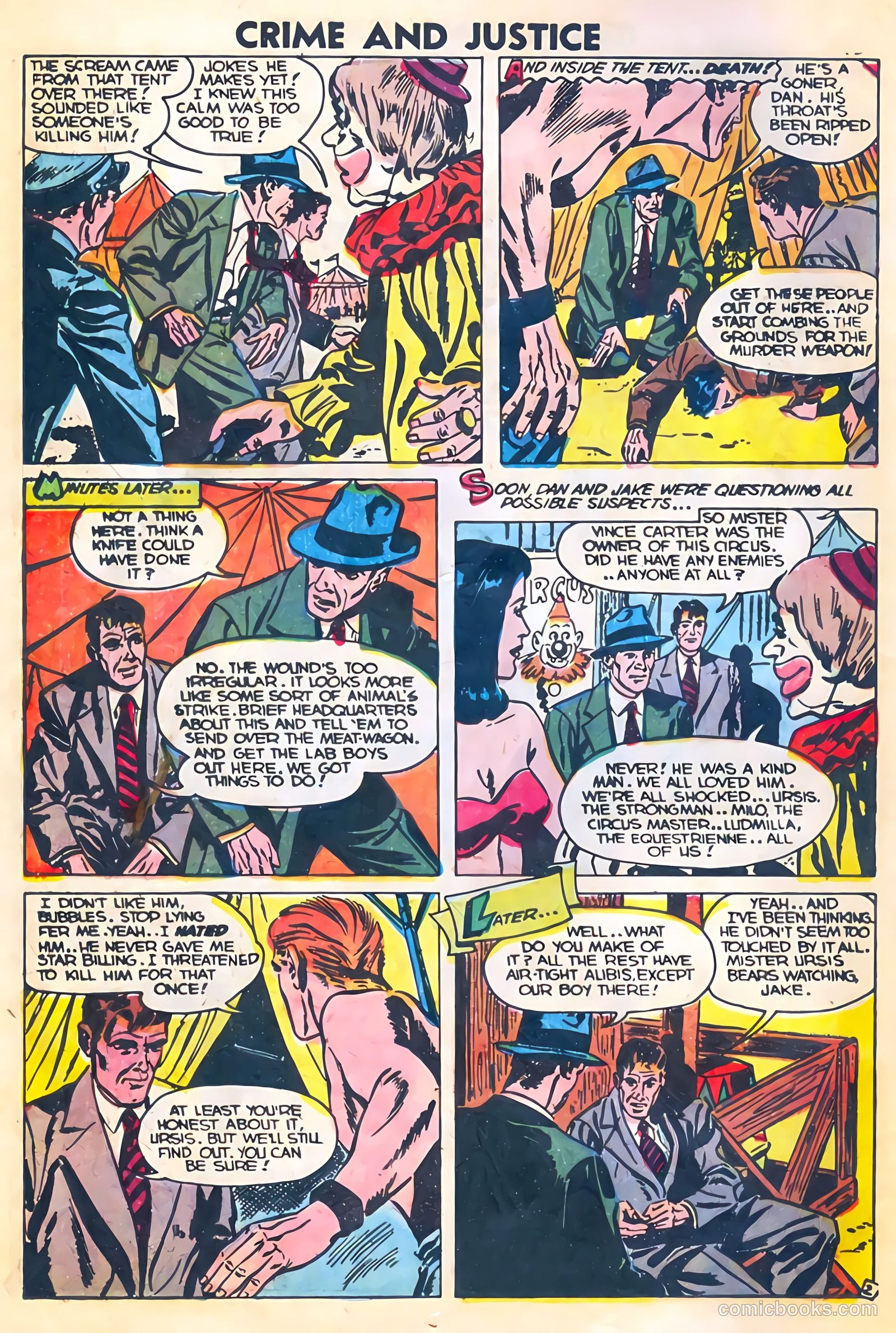 Crime and Justice #16 (1953) — page 12 of 36