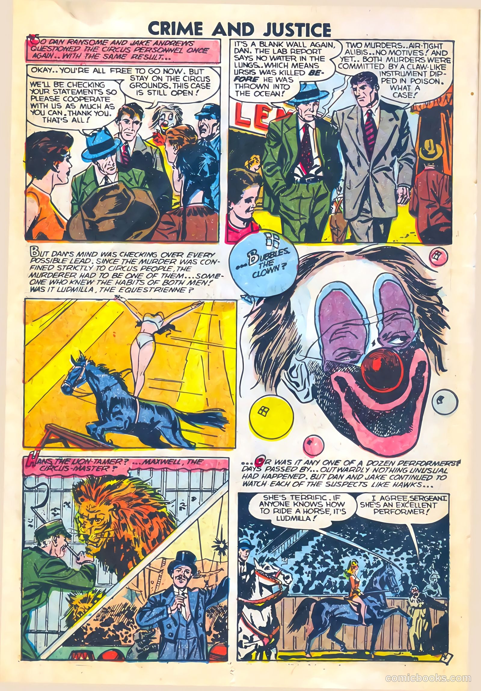 Crime and Justice #16 (1953) — page 14 of 36