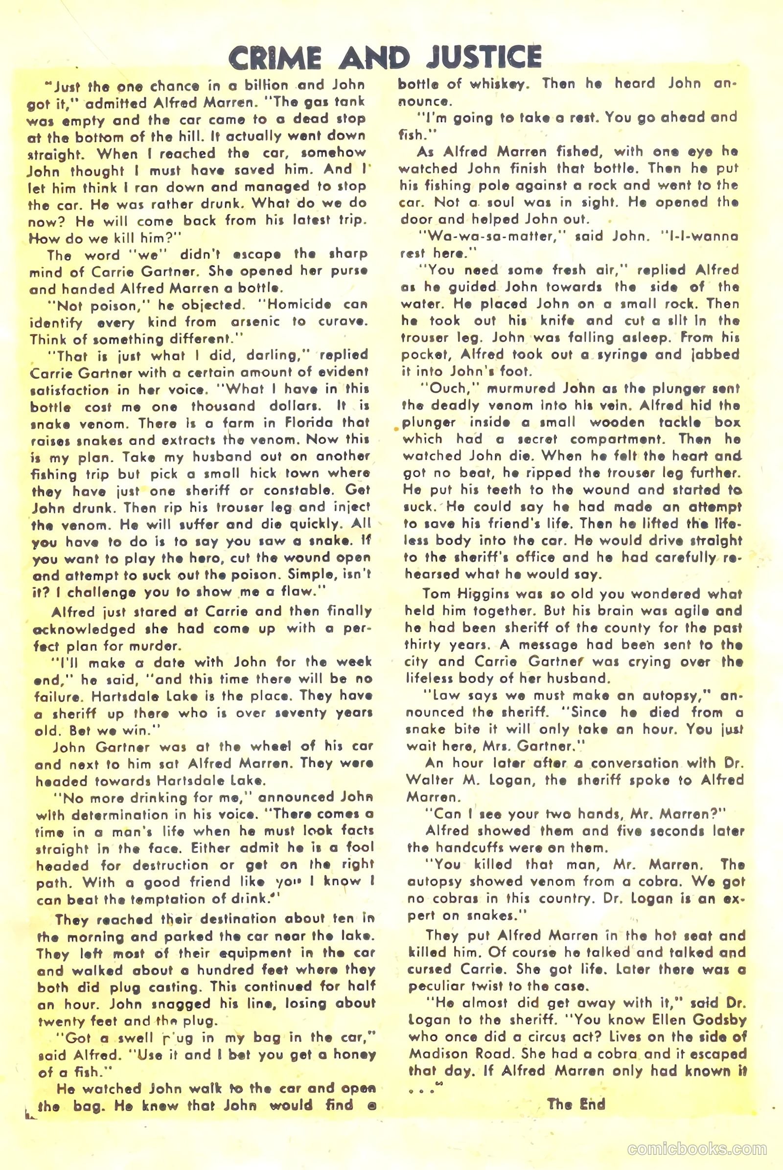 Crime and Justice #16 (1953) — page 19 of 36