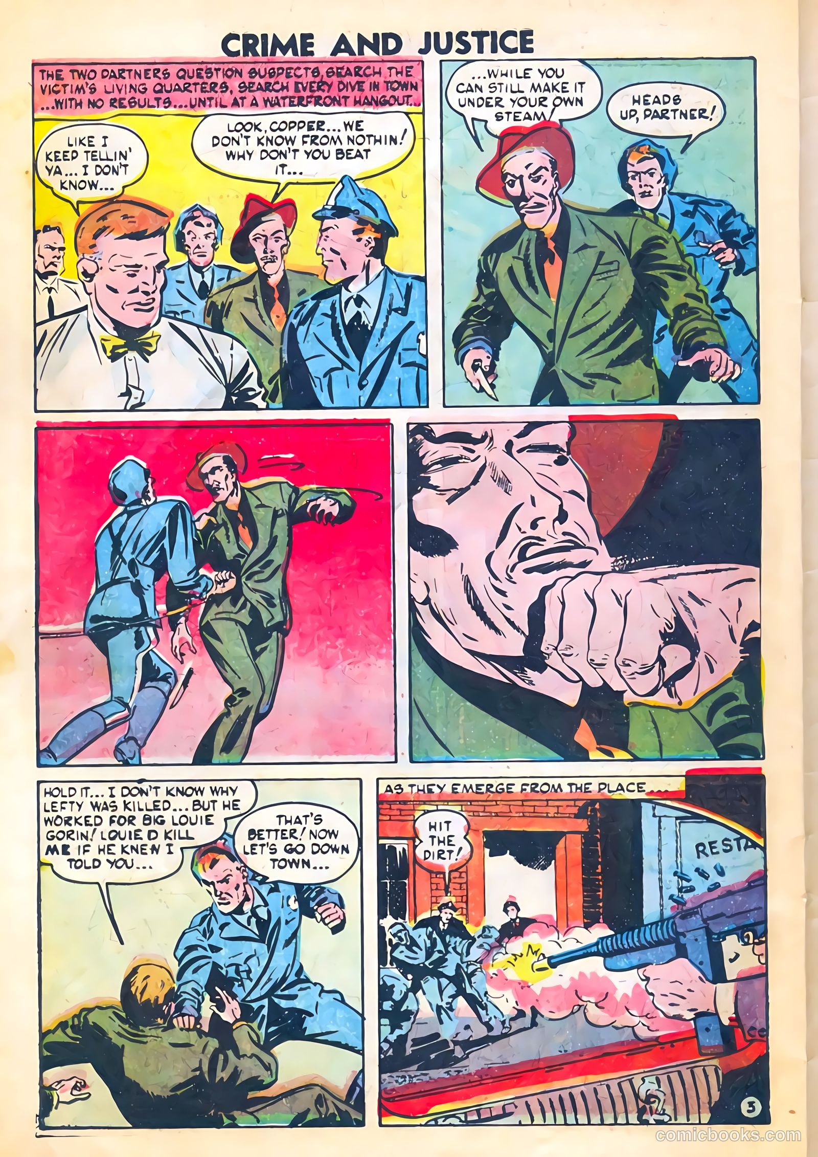 Crime and Justice #16 (1953) — page 28 of 36