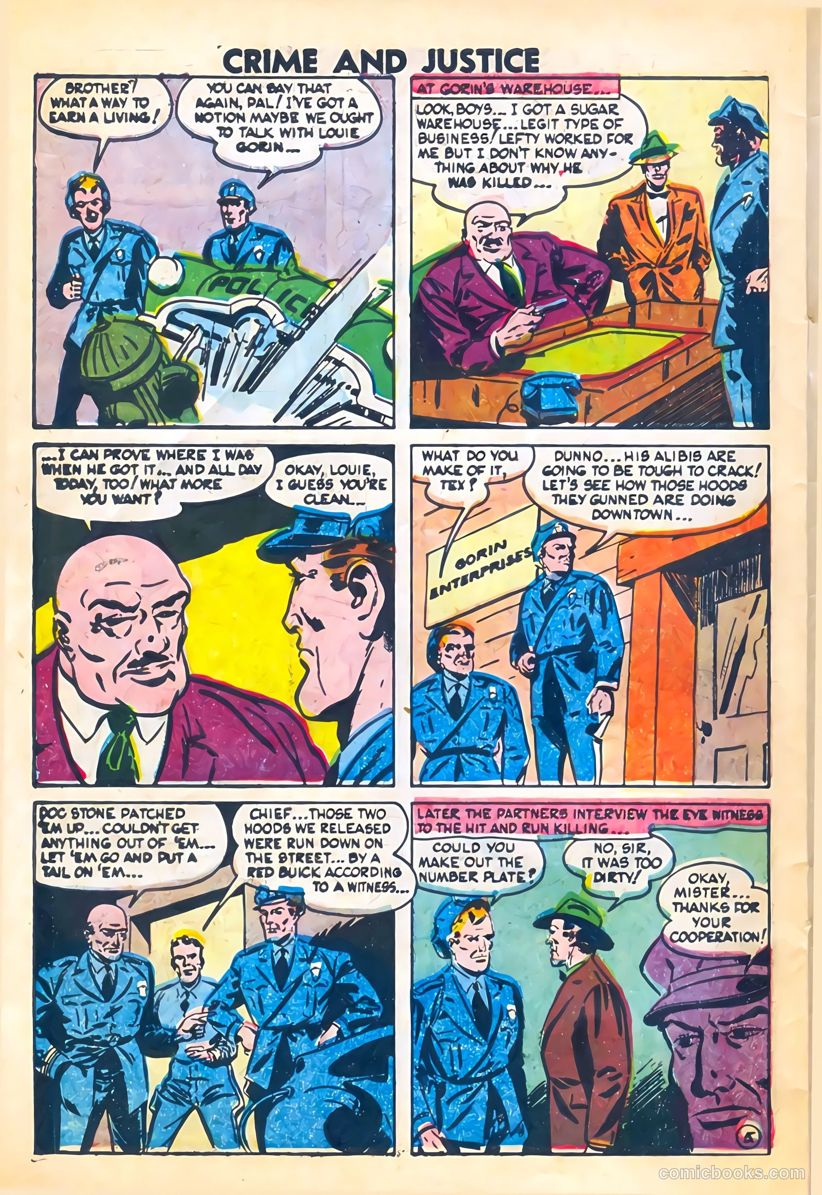 Crime and Justice #16 (1953) — page 30 of 36