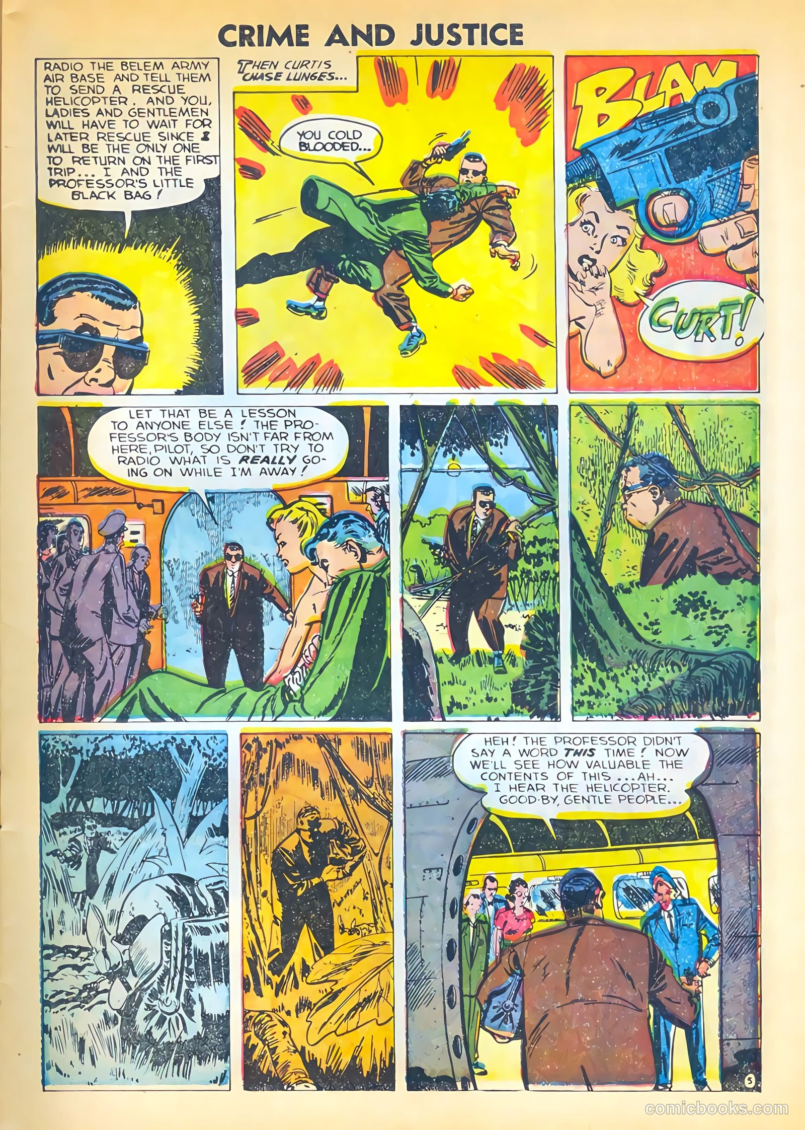 Crime and Justice #17 (1954) — page 7 of 36