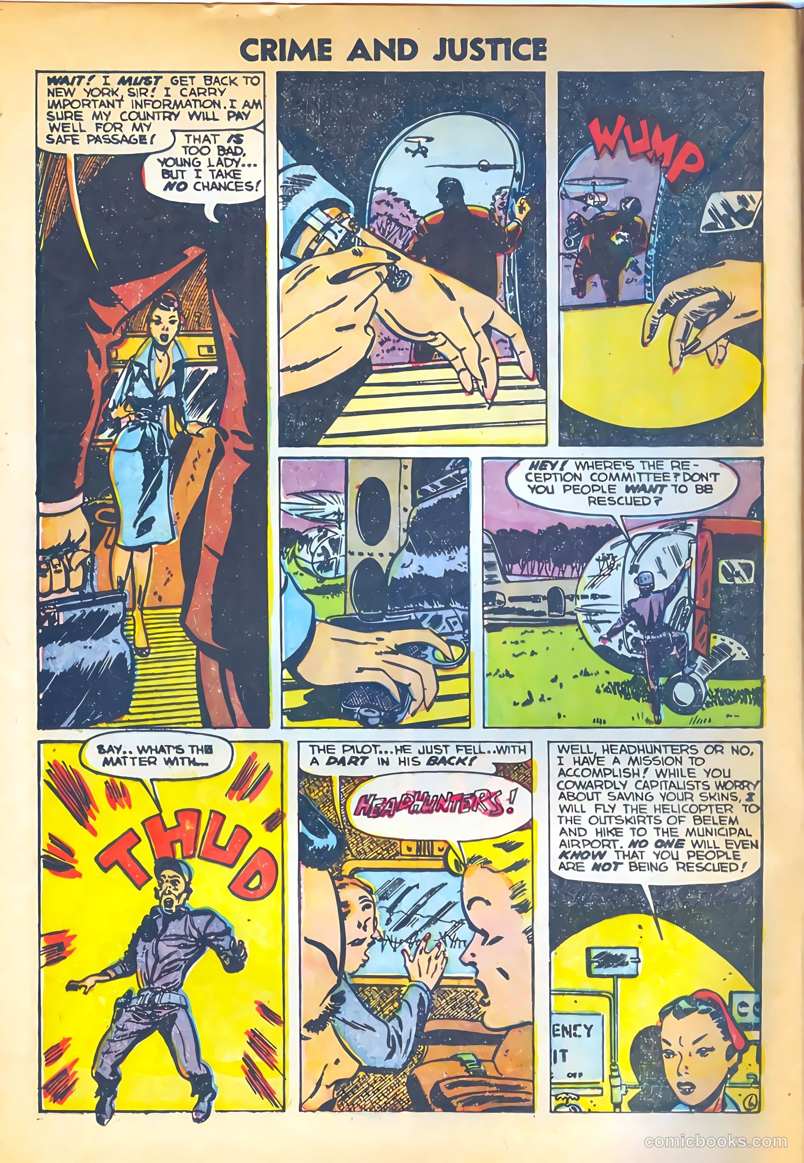 Crime and Justice #17 (1954) — page 8 of 36