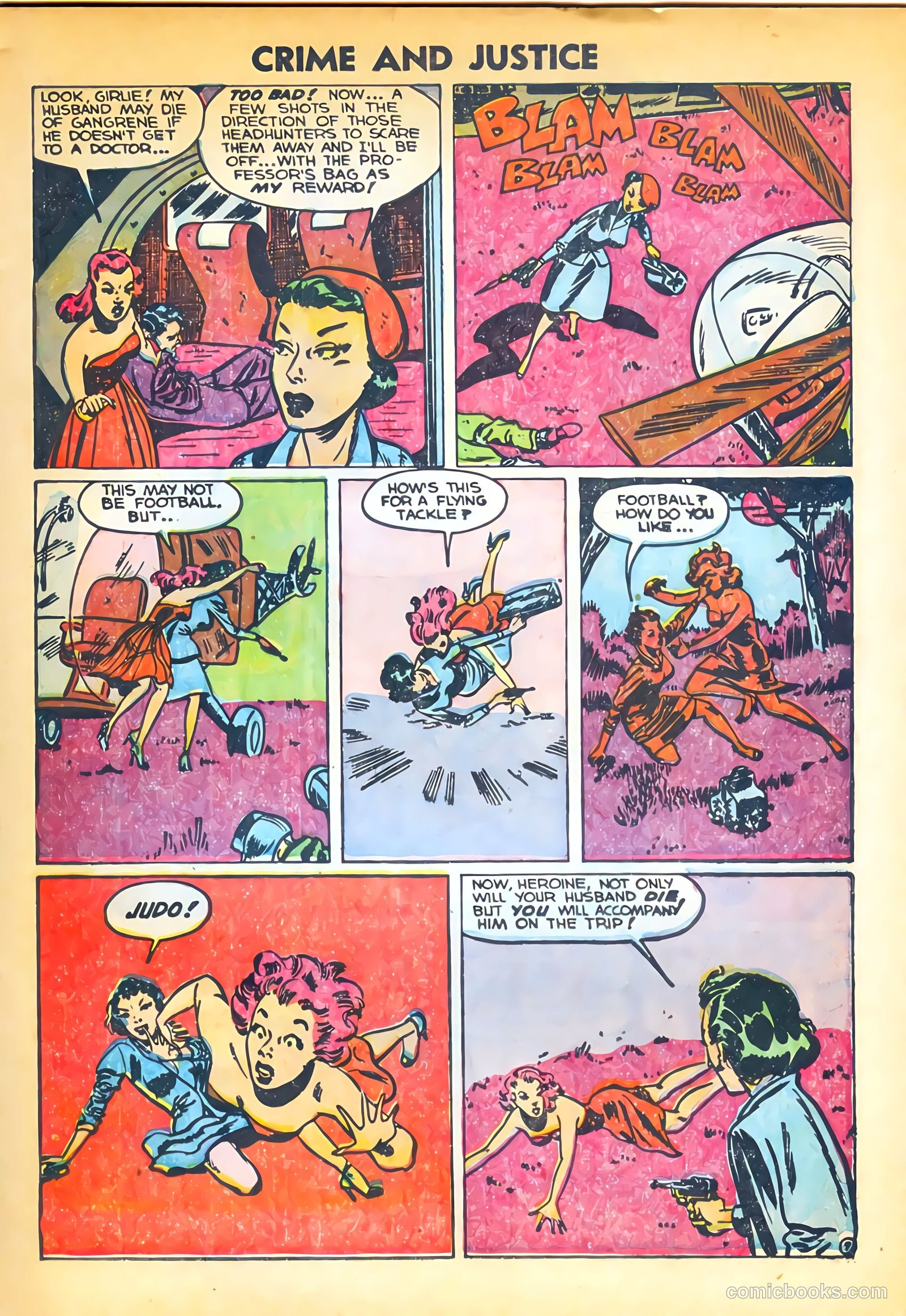 Crime and Justice #17 (1954) — page 9 of 36