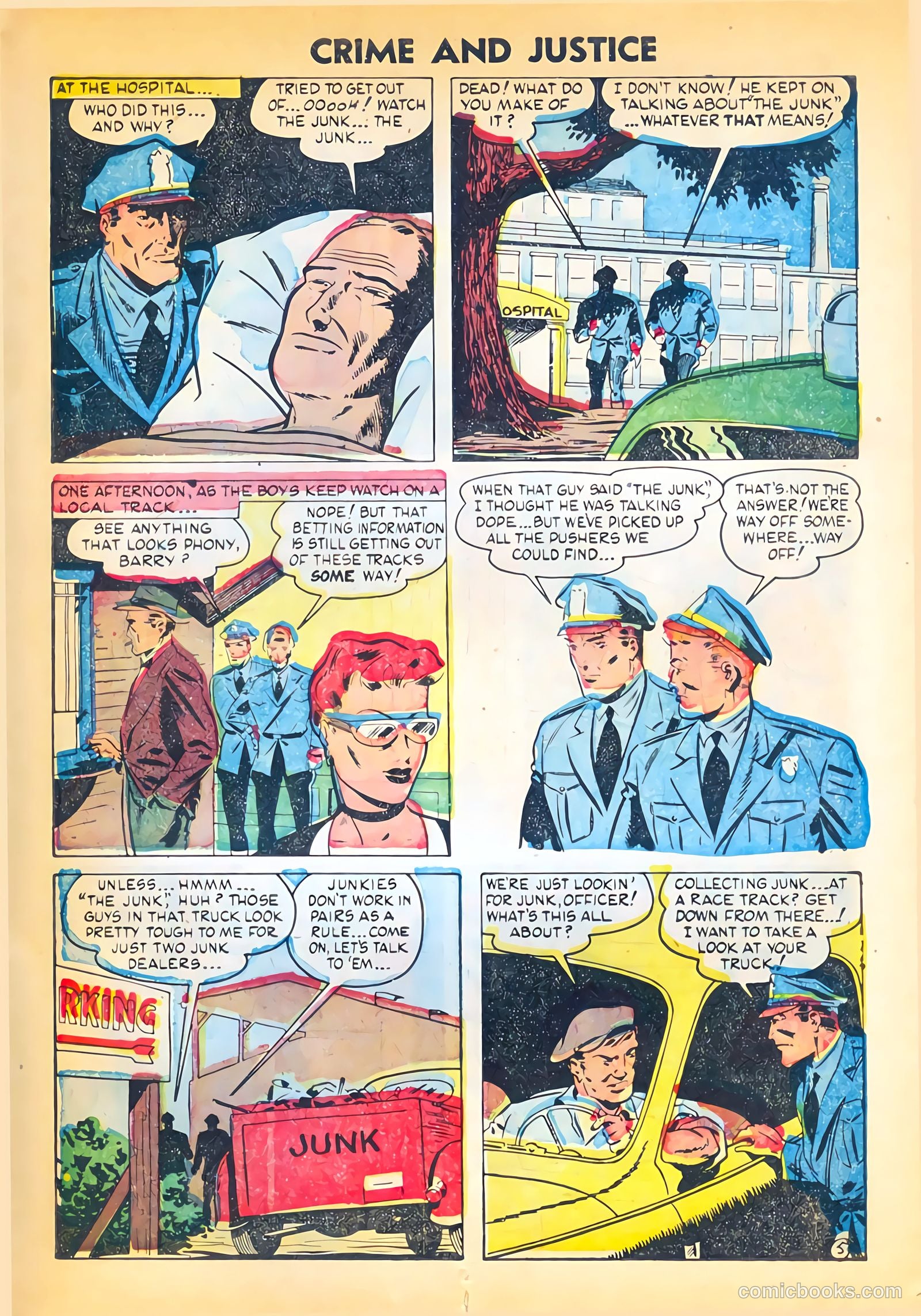 Crime and Justice #17 (1954) — page 15 of 36