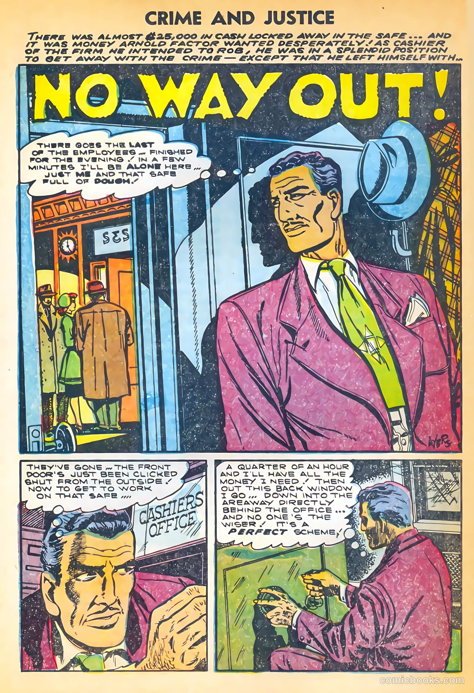 Crime and Justice #17 (1954) — page 20 of 36