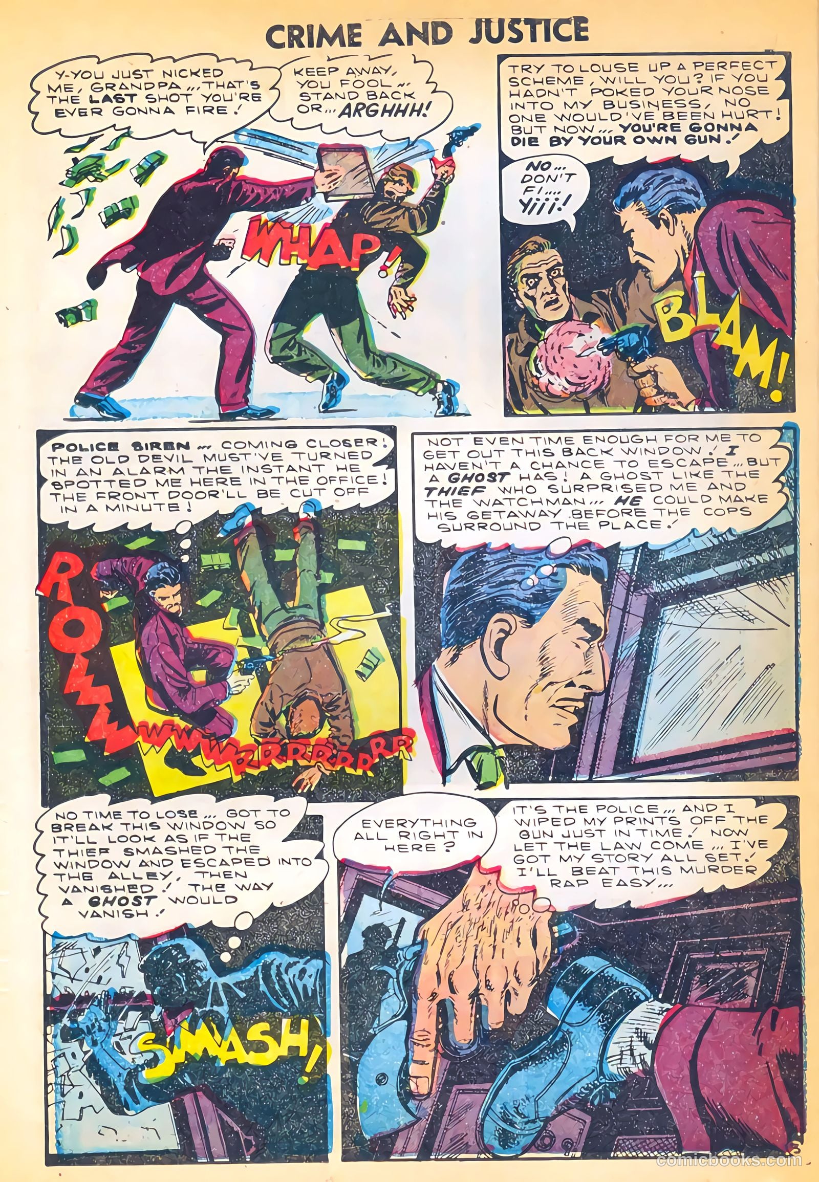 Crime and Justice #17 (1954) — page 22 of 36
