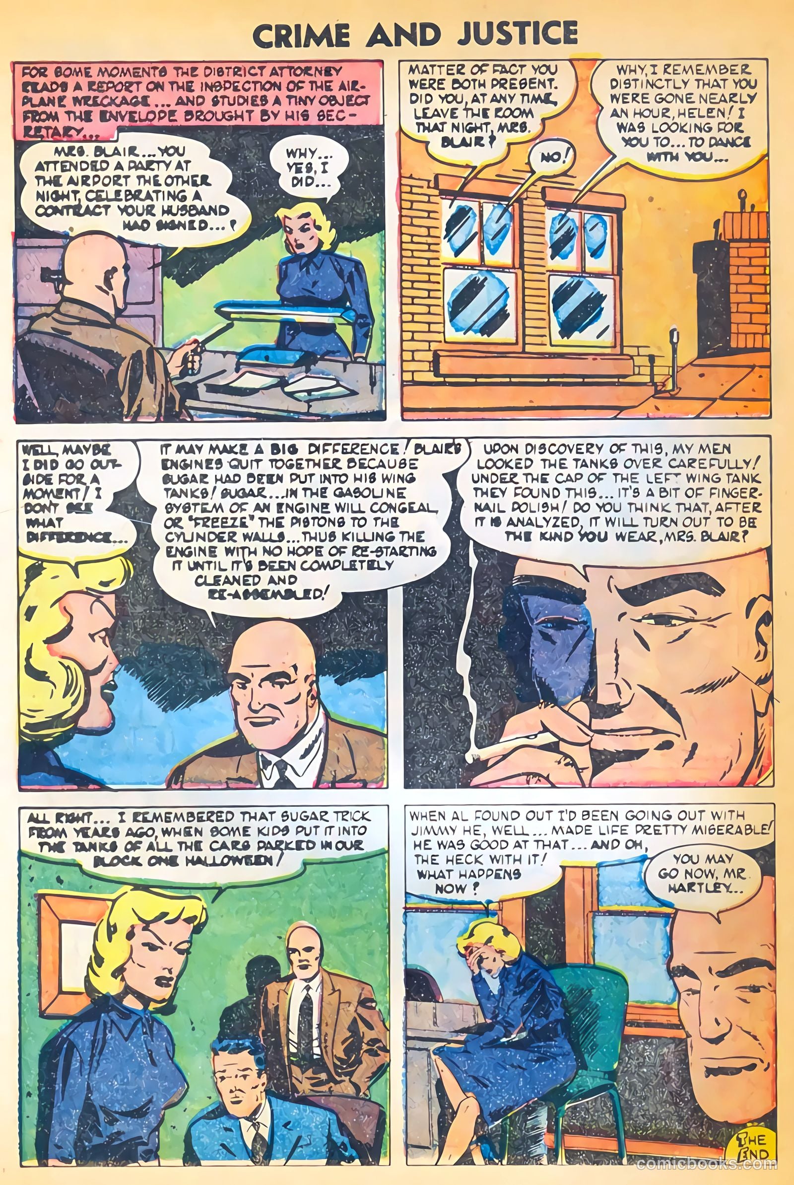 Crime and Justice #17 (1954) — page 30 of 36
