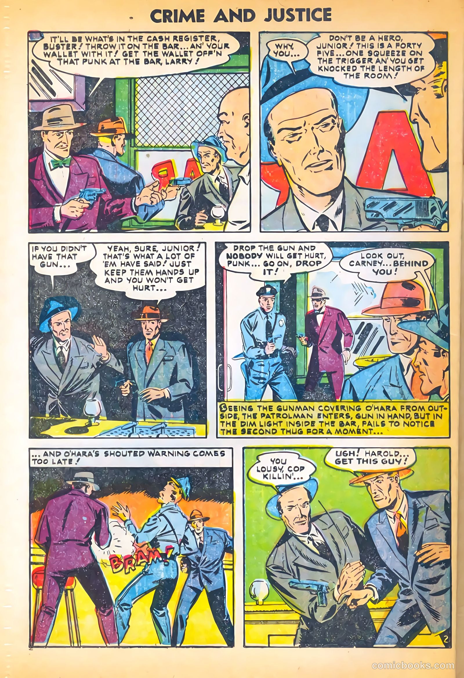 Crime and Justice #17 (1954) — page 32 of 36