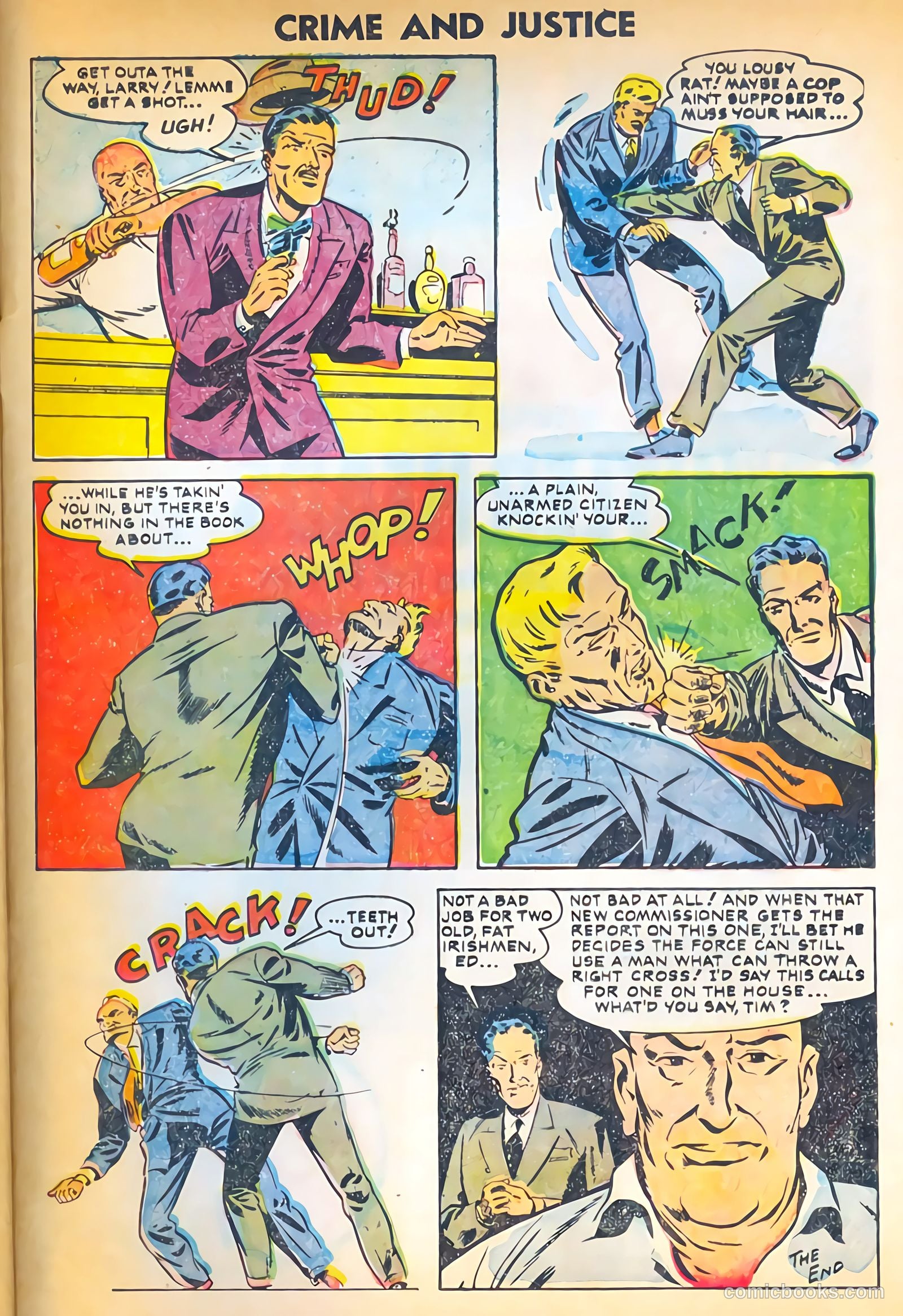 Crime and Justice #17 (1954) — page 33 of 36
