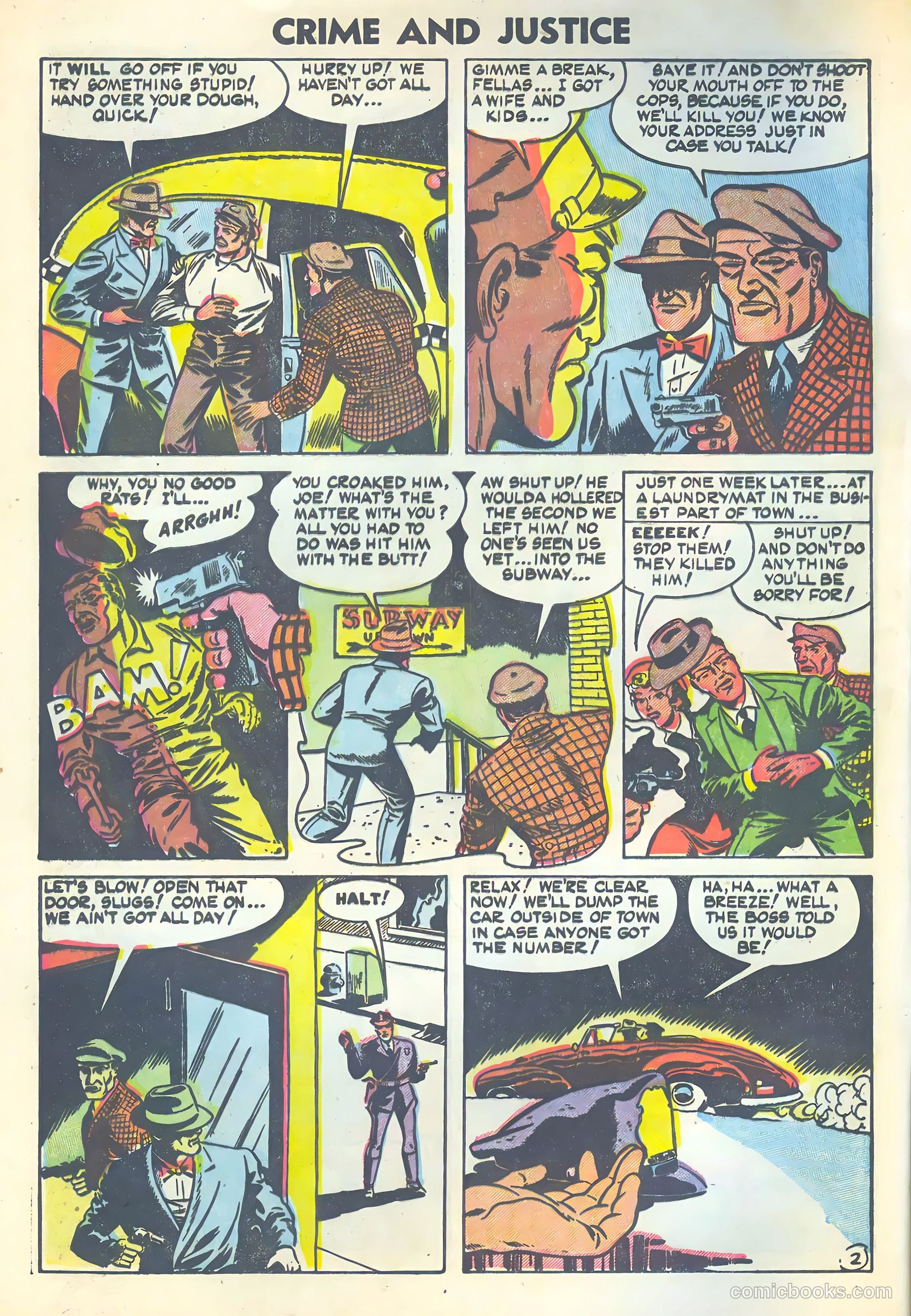Crime and Justice #18 (1954) — page 4 of 36